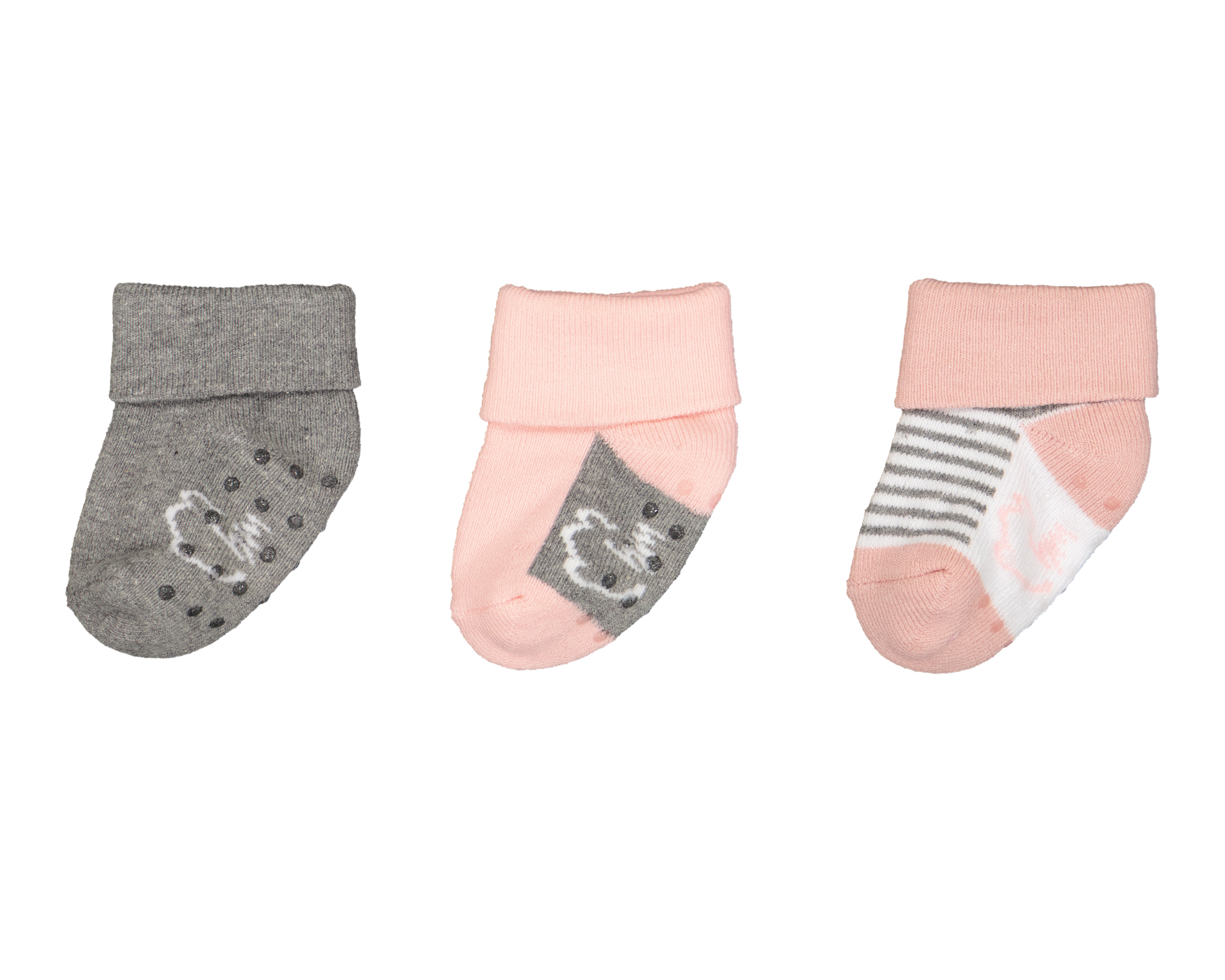 Calcetas Baby Mink para Bebé Niña 3 Pares