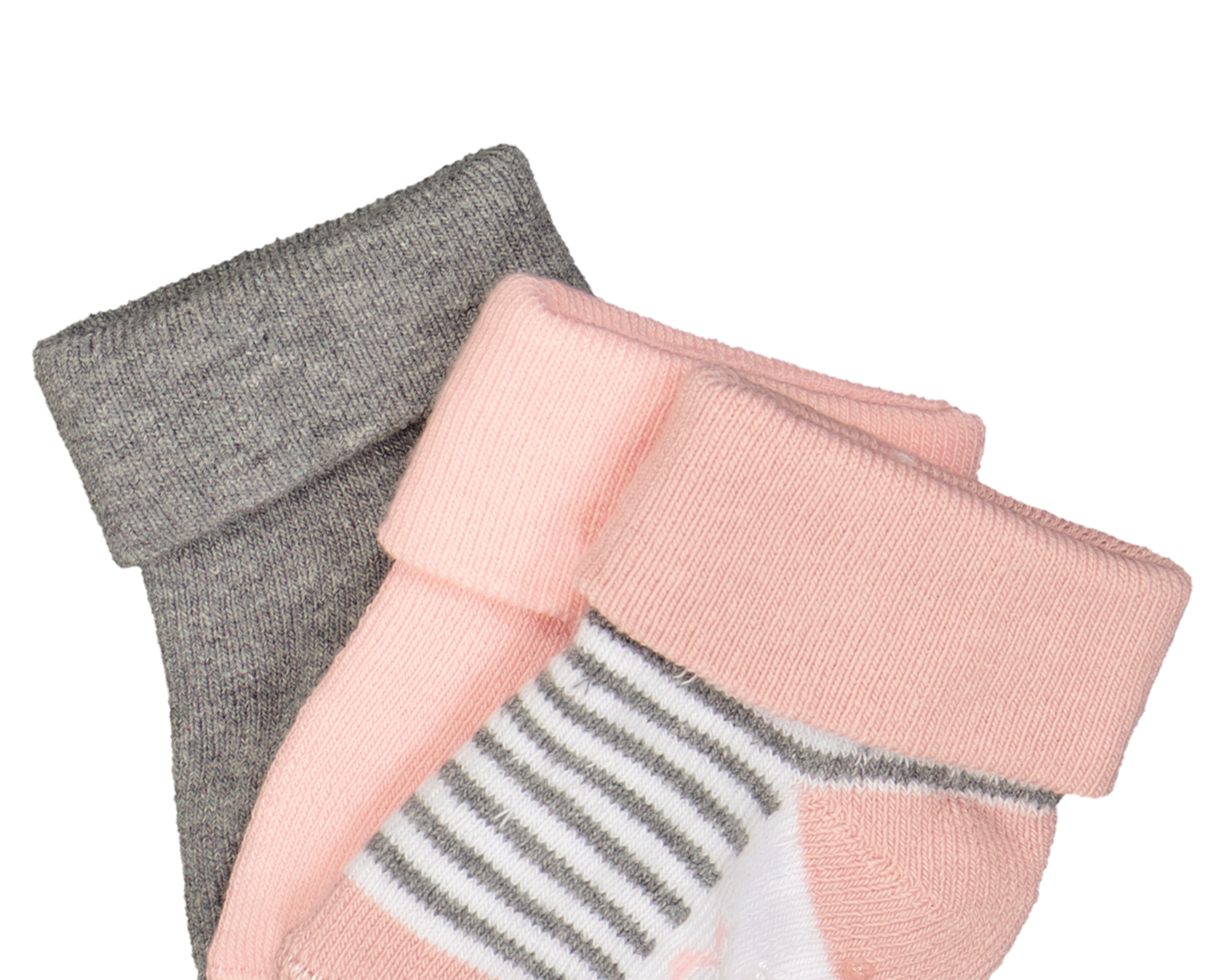 Foto 2 | Foto 2 | Calcetas Baby Mink para Bebé Niña 3 Pares