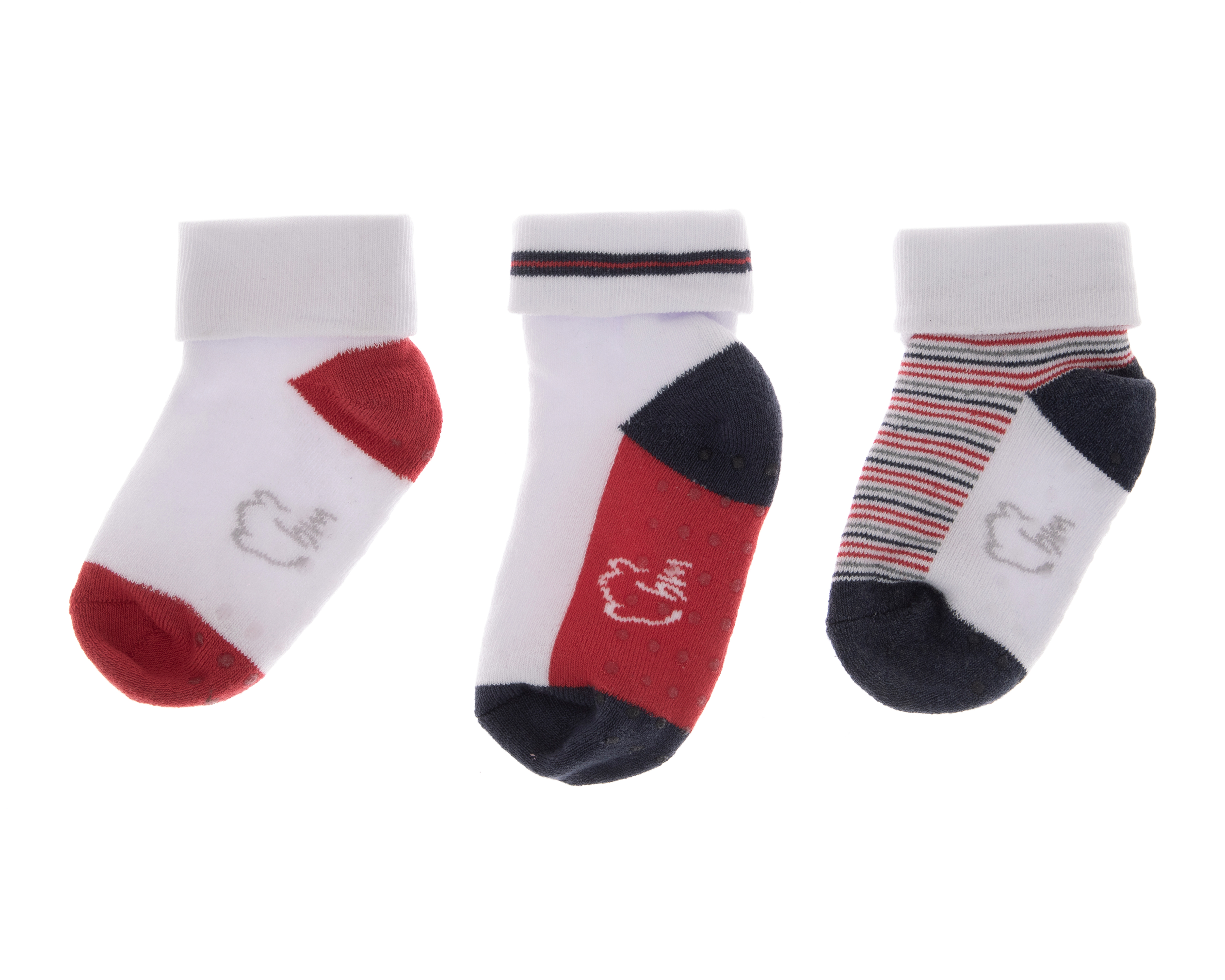 Calcetines para Bebé Niño Baby Mink 3 Piezas