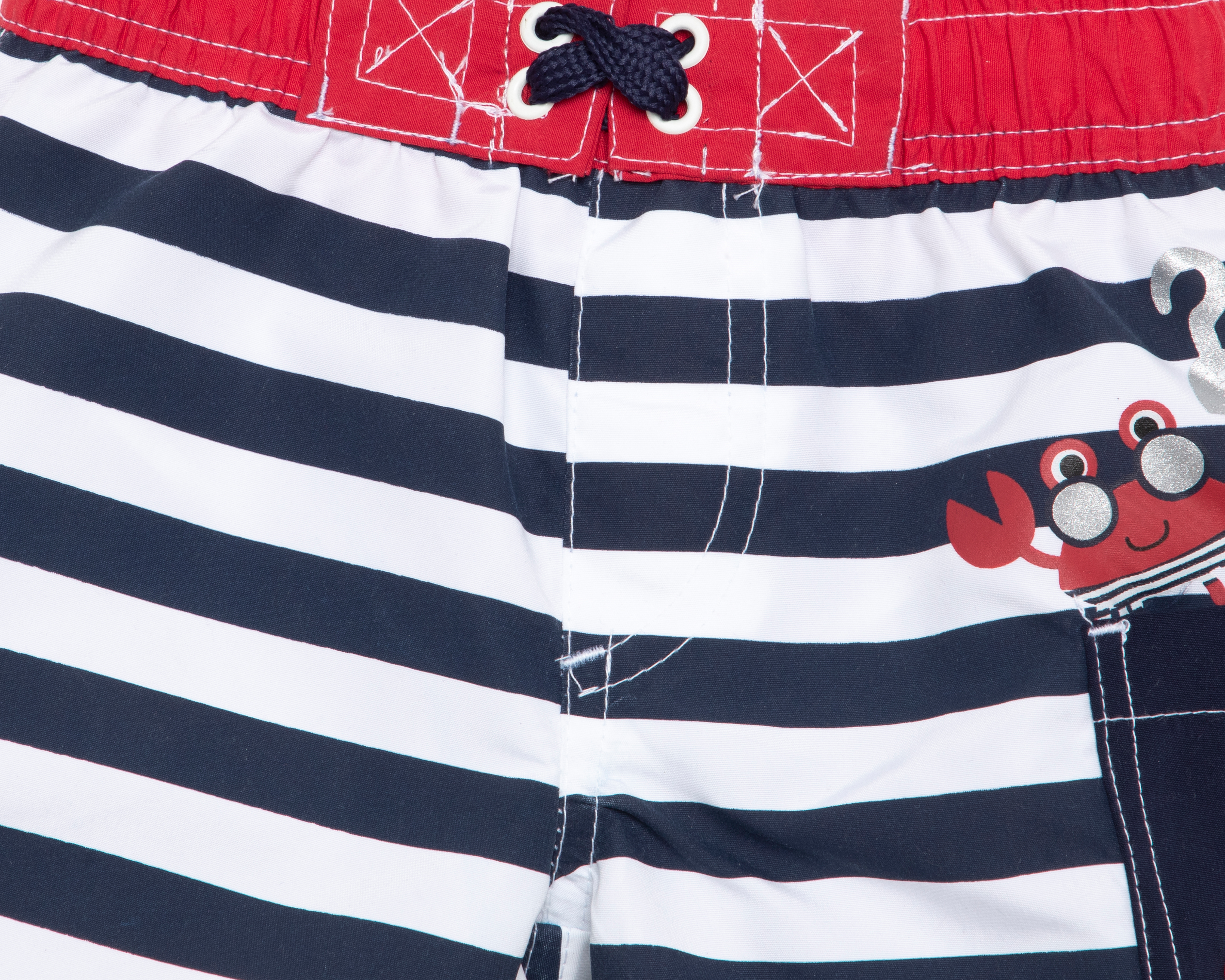 Foto 4 pulgar | Foto 3 | Traje de Baño para Bebé Niño Wippette a Rayas