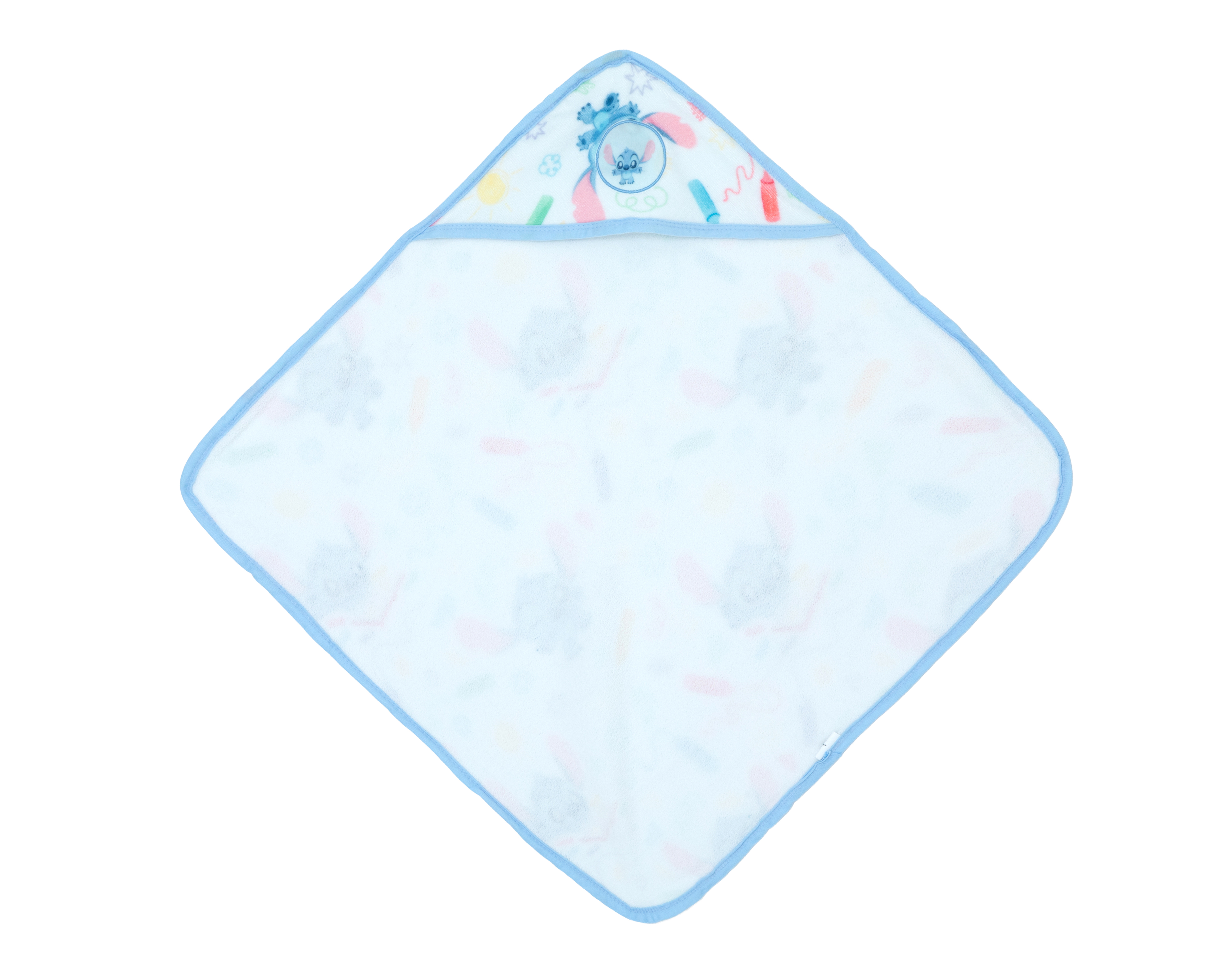 Foto 3 pulgar | Foto 2 | Toalla con Capucha para Bebé Disney Lilo & Stitch