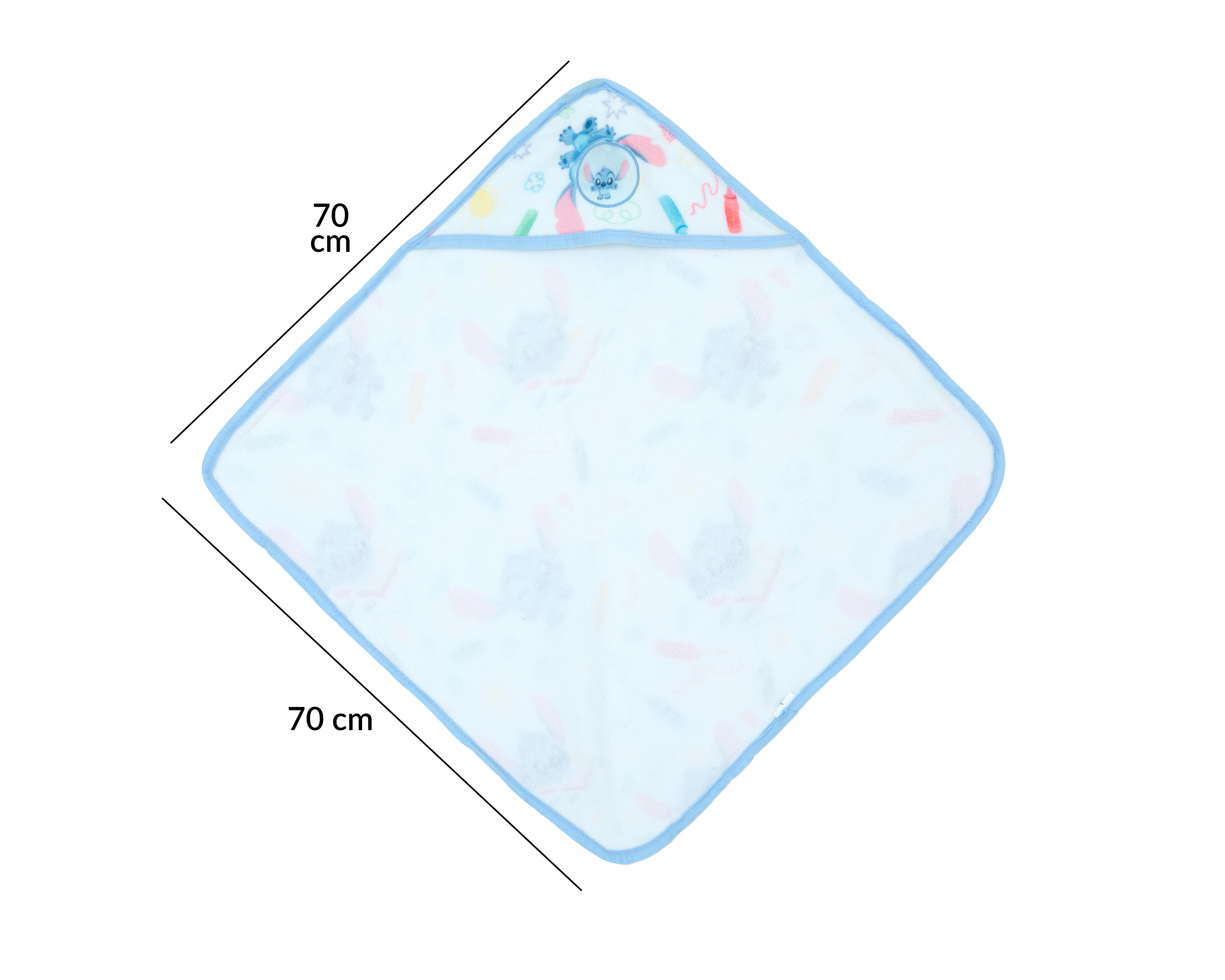 Foto 4 | Foto 4 | Toalla con Capucha para Bebé Disney Lilo & Stitch