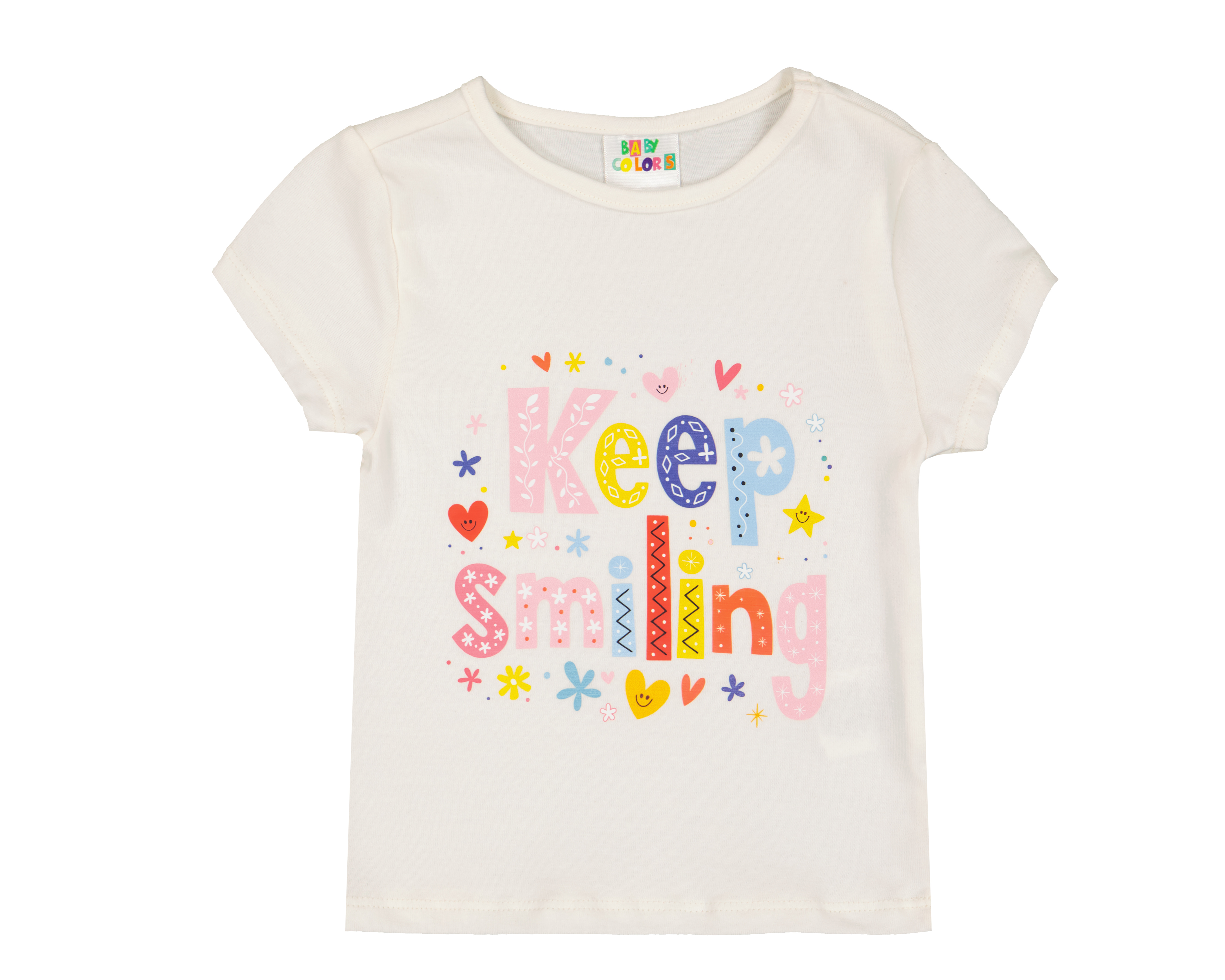 Playera para Bebé Niña Baby Colors Estampada