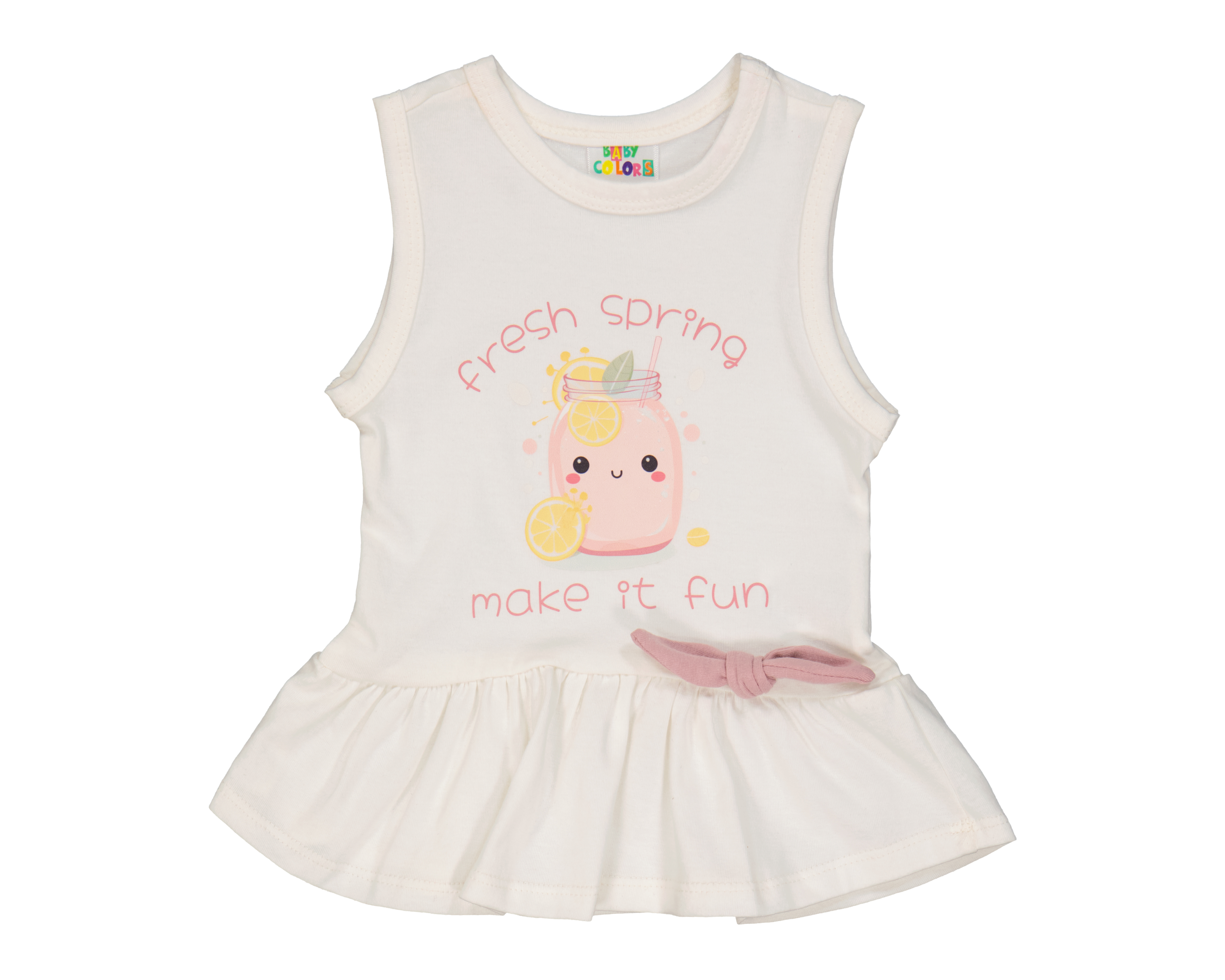 Foto 1 | Foto 1 | Playera para Bebé Niña Baby Colors sin Manga