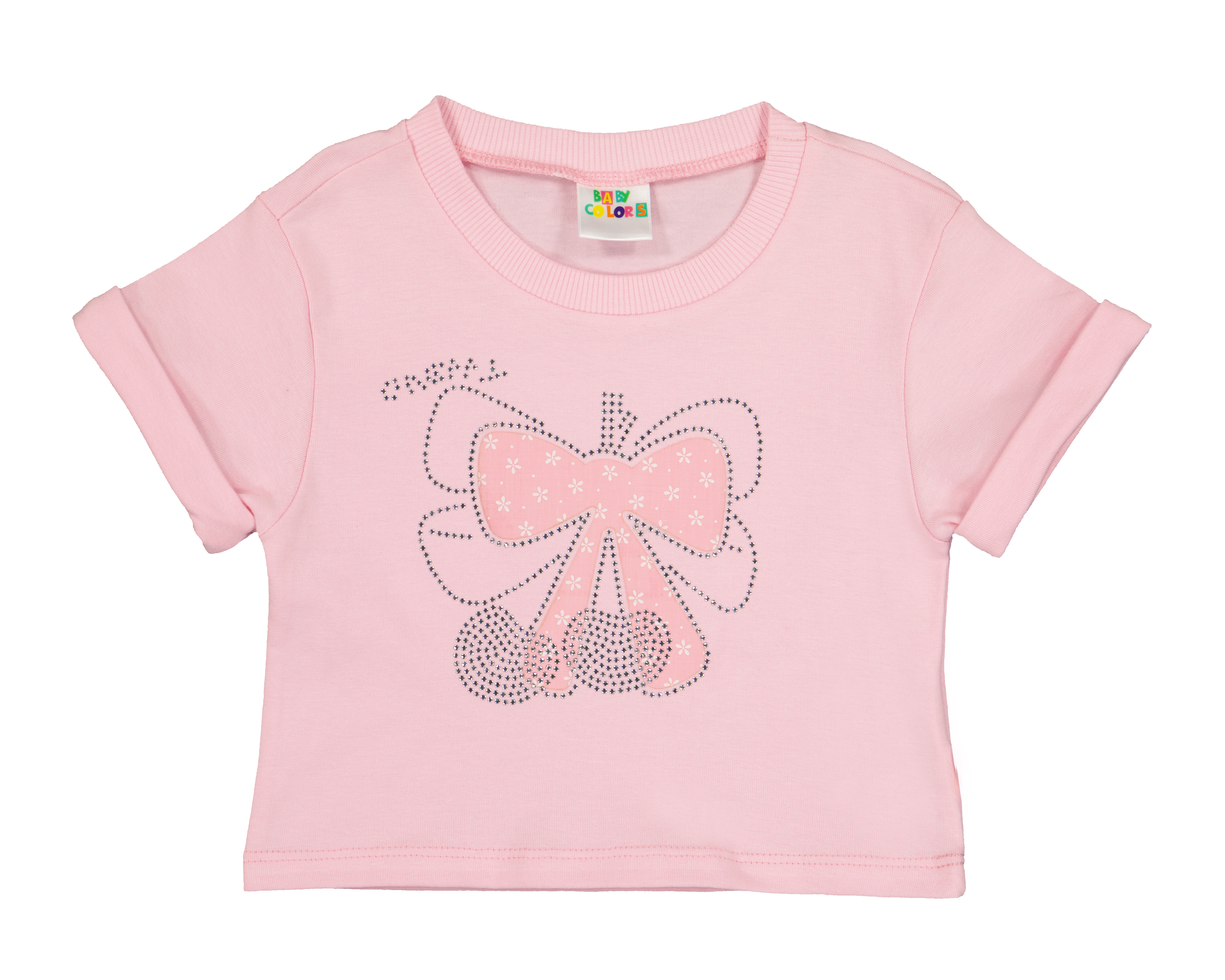 Playera para Bebé Niña Baby Colors Rosa