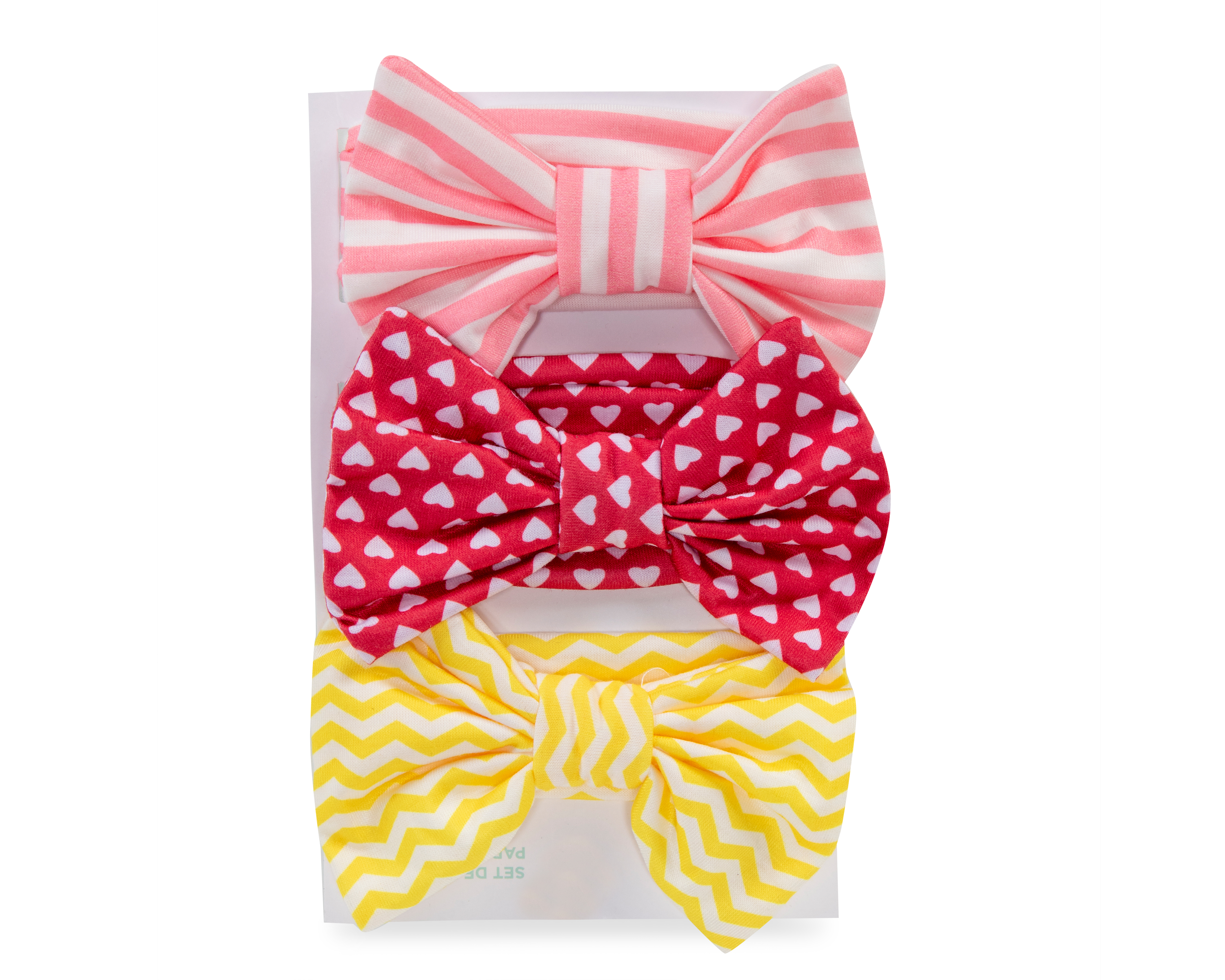Banda para Cabello para Bebé Baby Colors 3 Piezas