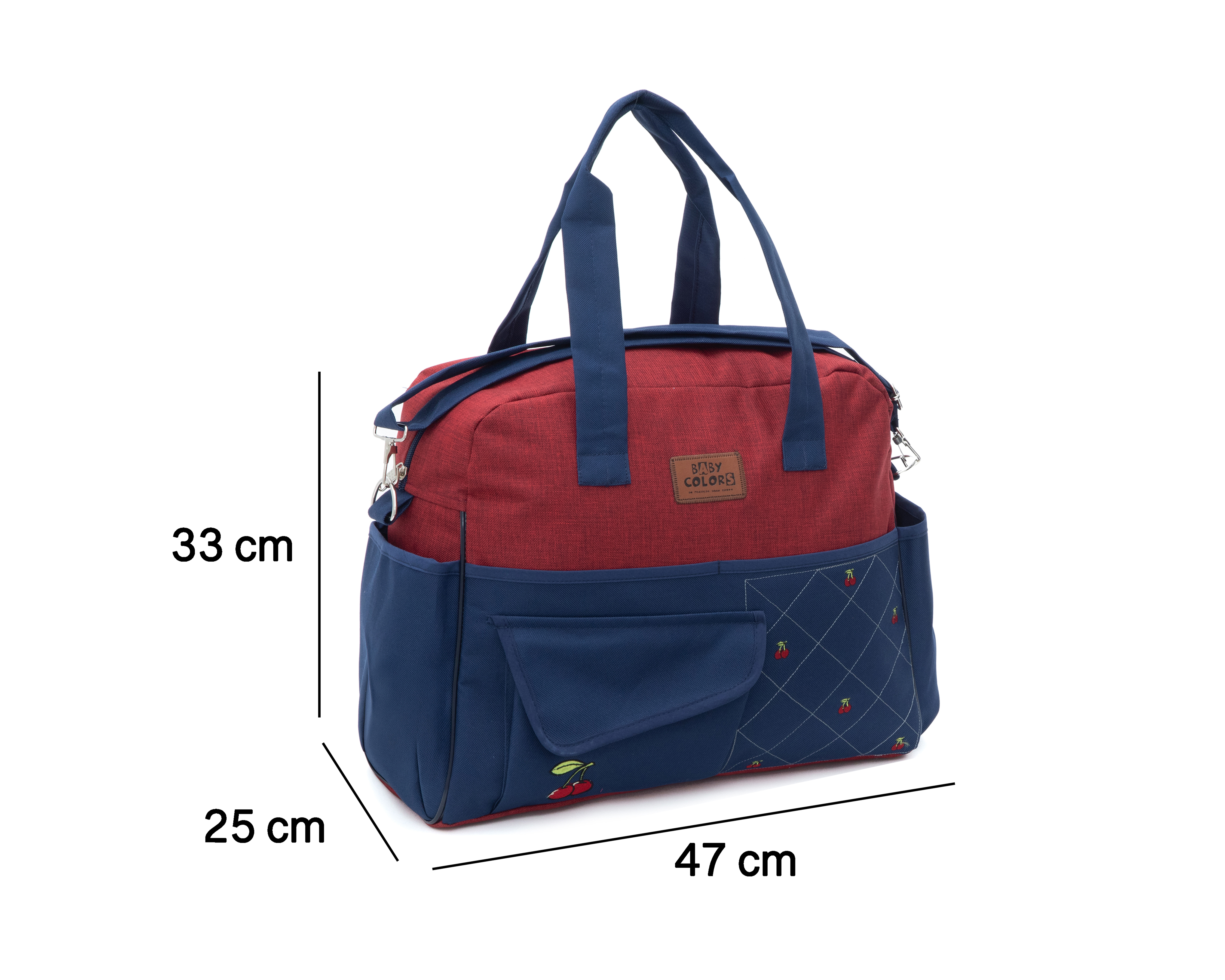 Foto 8 | Foto 8 | Pañalera Azul/Roja Baby Colors