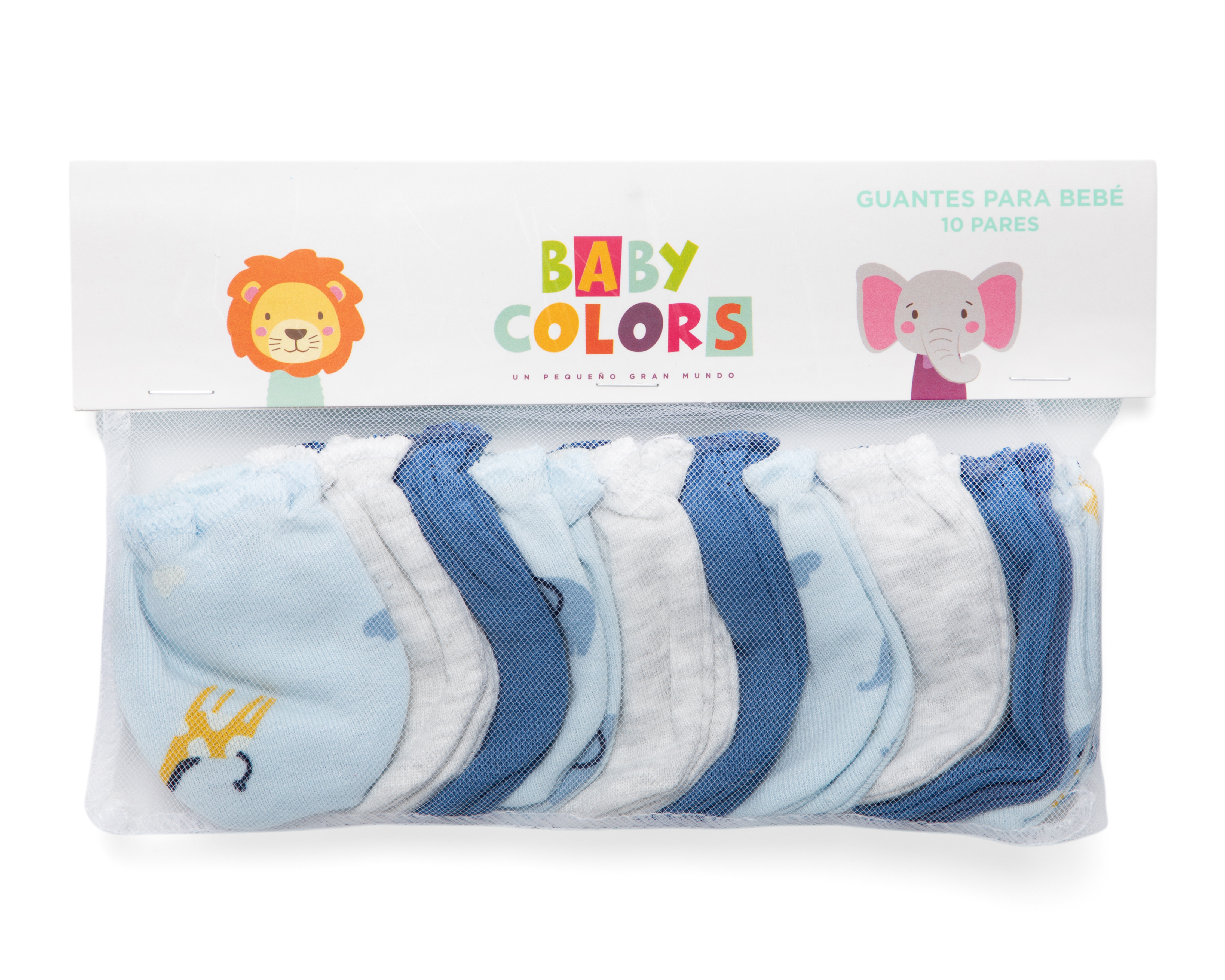 Foto 5 pulgar | Foto 4 | Guantes para Bebé Niño Baby Colors 10 Pares