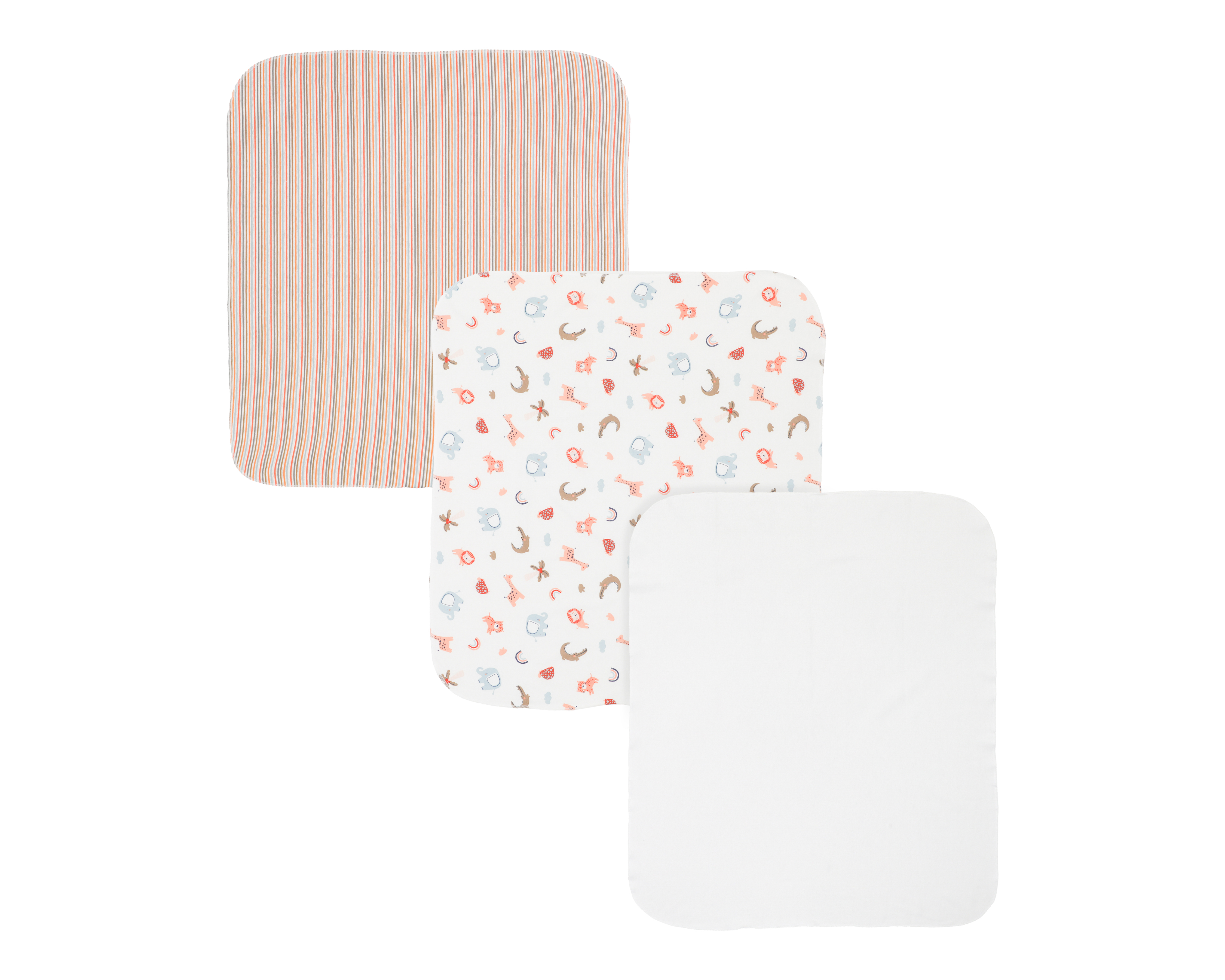 Sábana para Bebé Baby Colors Estampada 3 Piezas