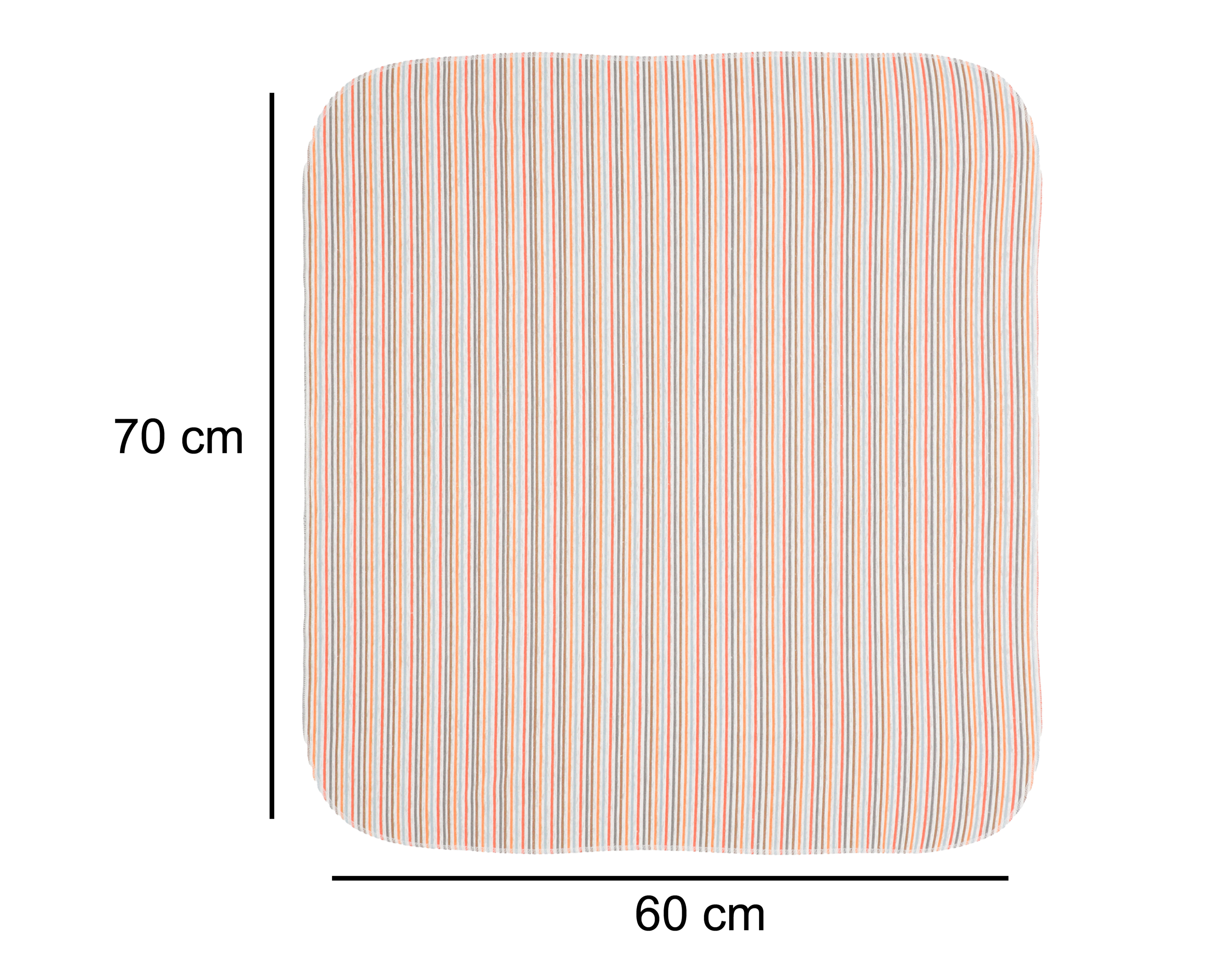 Foto 6 pulgar | Foto 5 | Sábana para Bebé Baby Colors Estampada 3 Piezas