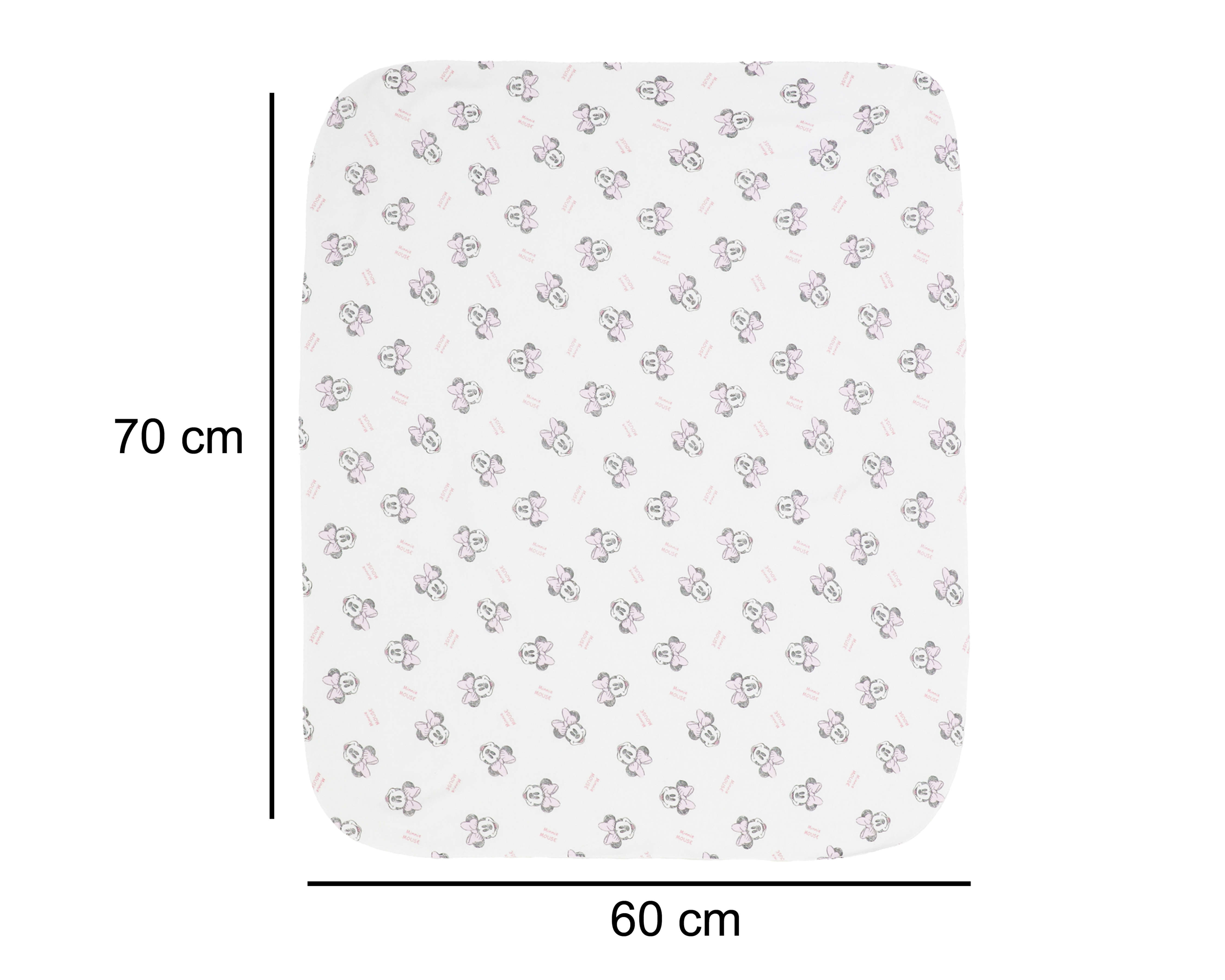 Foto 6 pulgar | Foto 5 | Sábana para Bebé Disney Minnie Mouse 3 Piezas