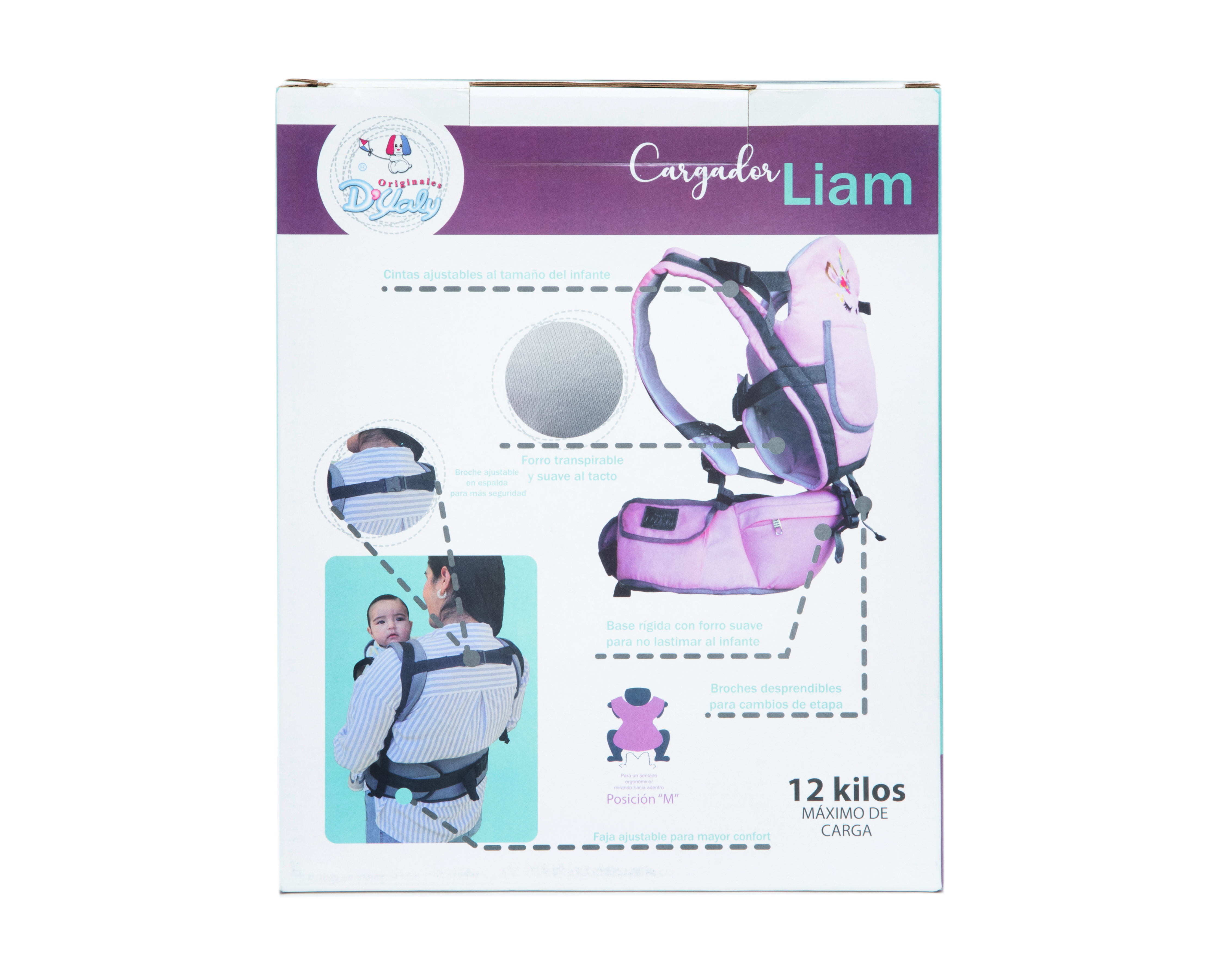 Foto 4 | Foto 4 | Cargador para Bebé D'Yali Ajustable