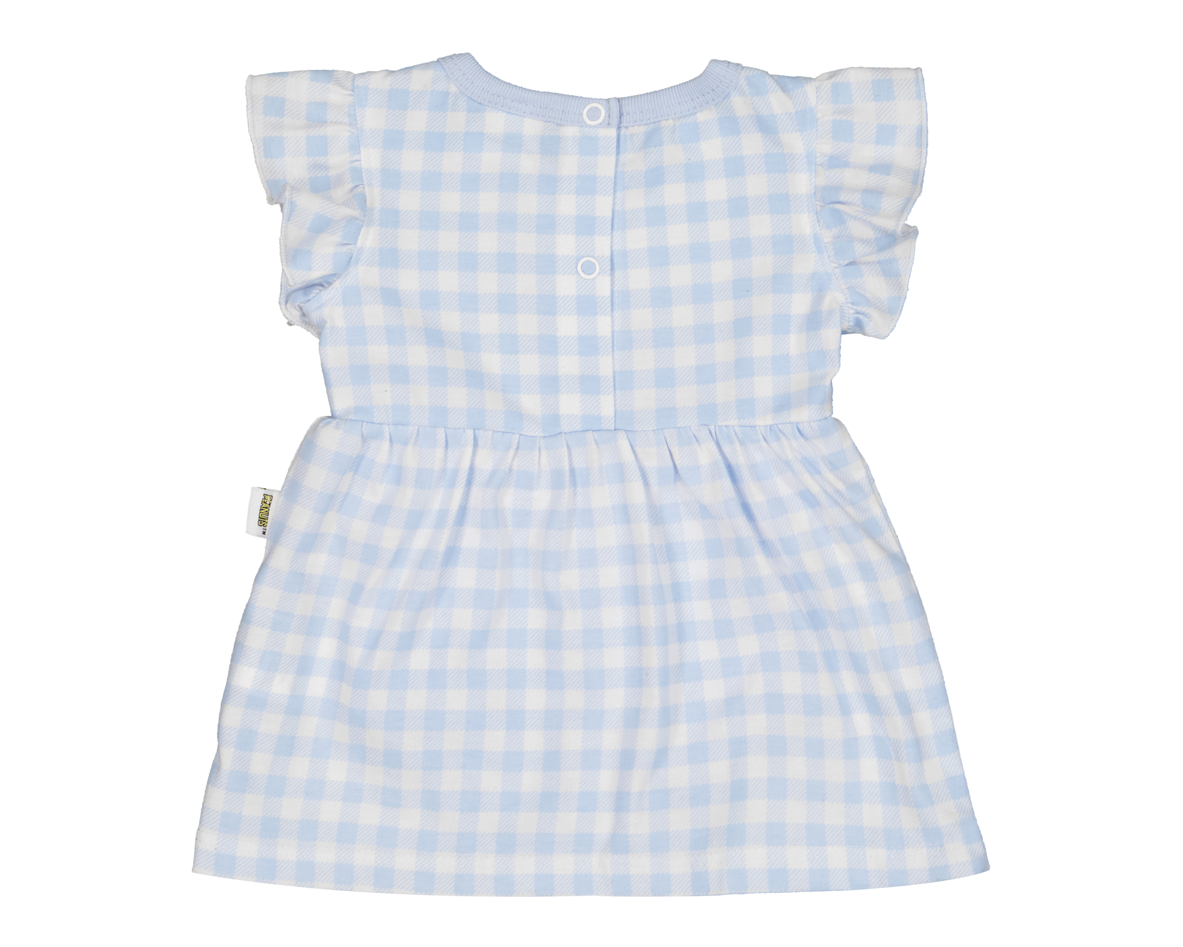 Foto 2 | Foto 2 | Vestido para Bebé Niña Peanuts a Cuadros