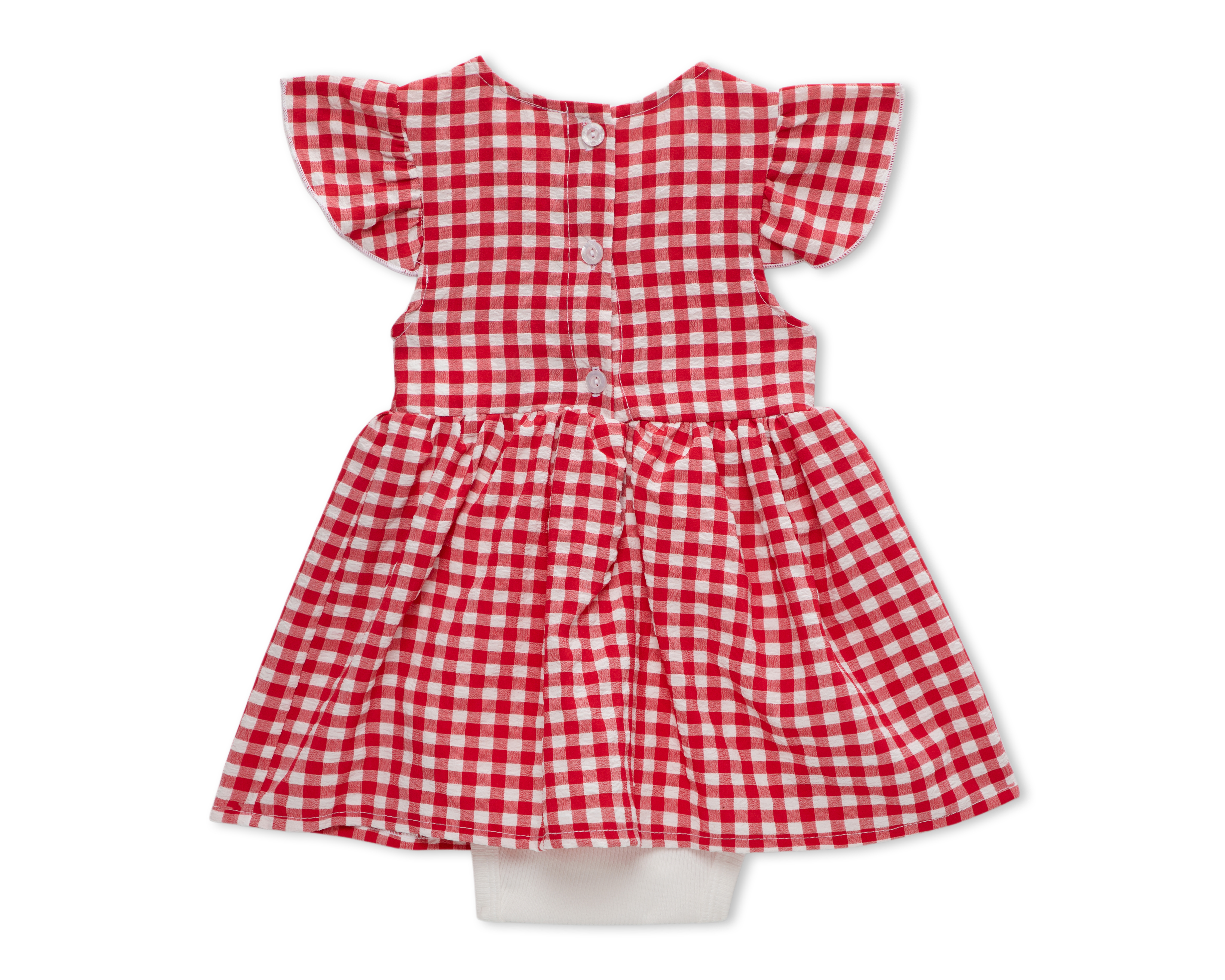 Foto 3 pulgar | Foto 2 | Jumper para Bebé Niña Baby Colors a Cuadros