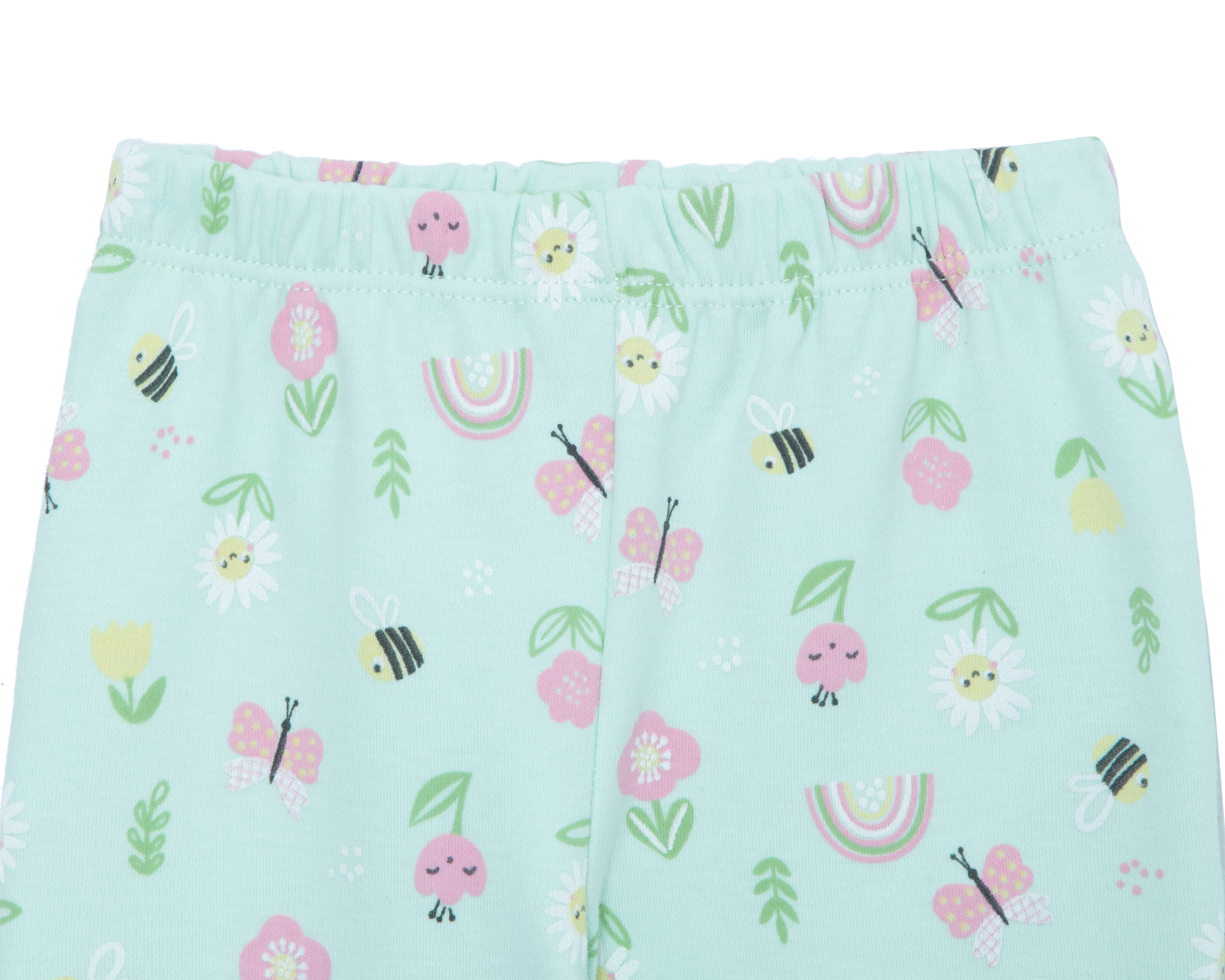 Foto 4 | Foto 4 | Leggings para Bebé Niña Baby Colors de Algodón Liso 3 Piezas