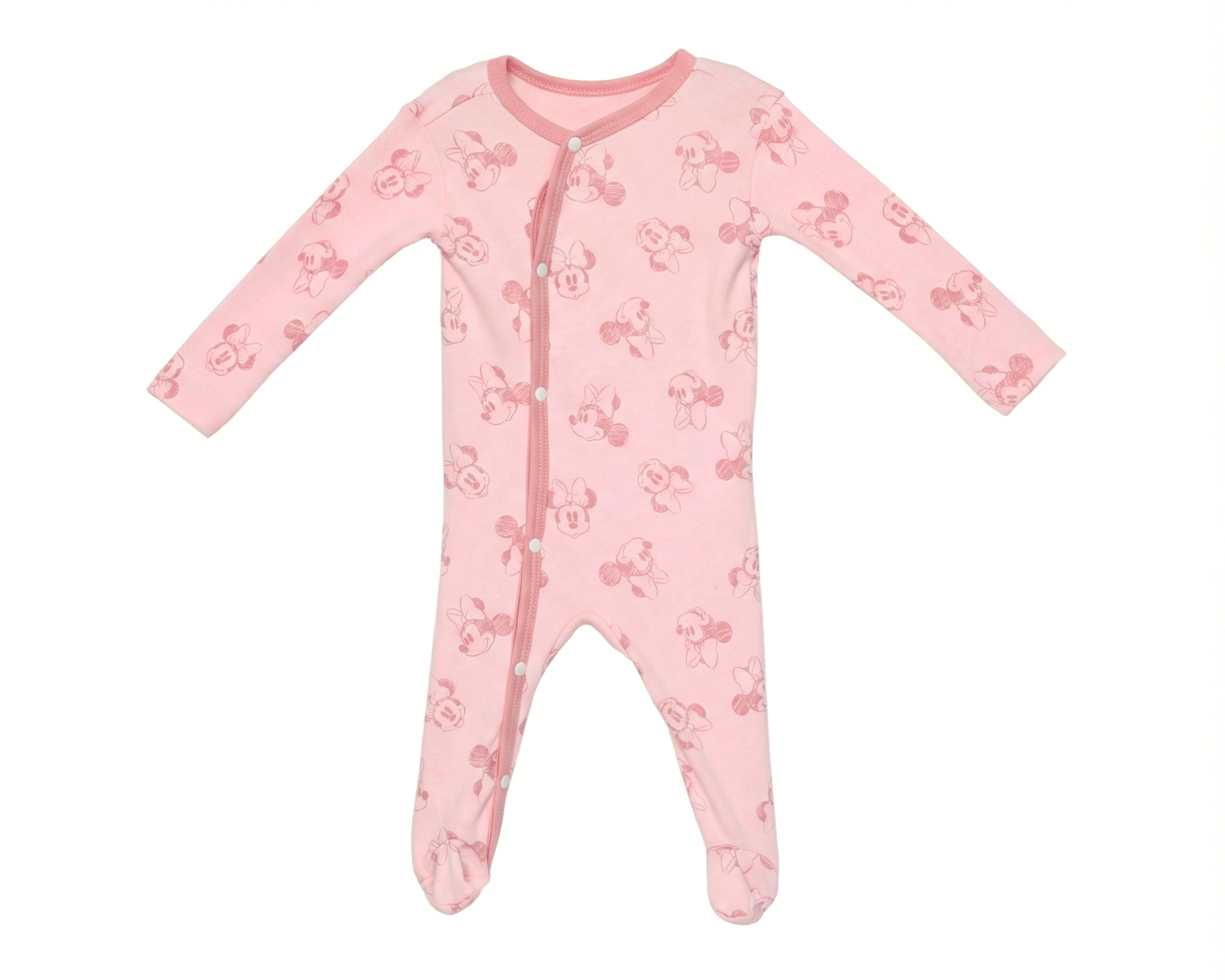 Mameluco para Bebé Niña Disney Baby de Algodón Rosa