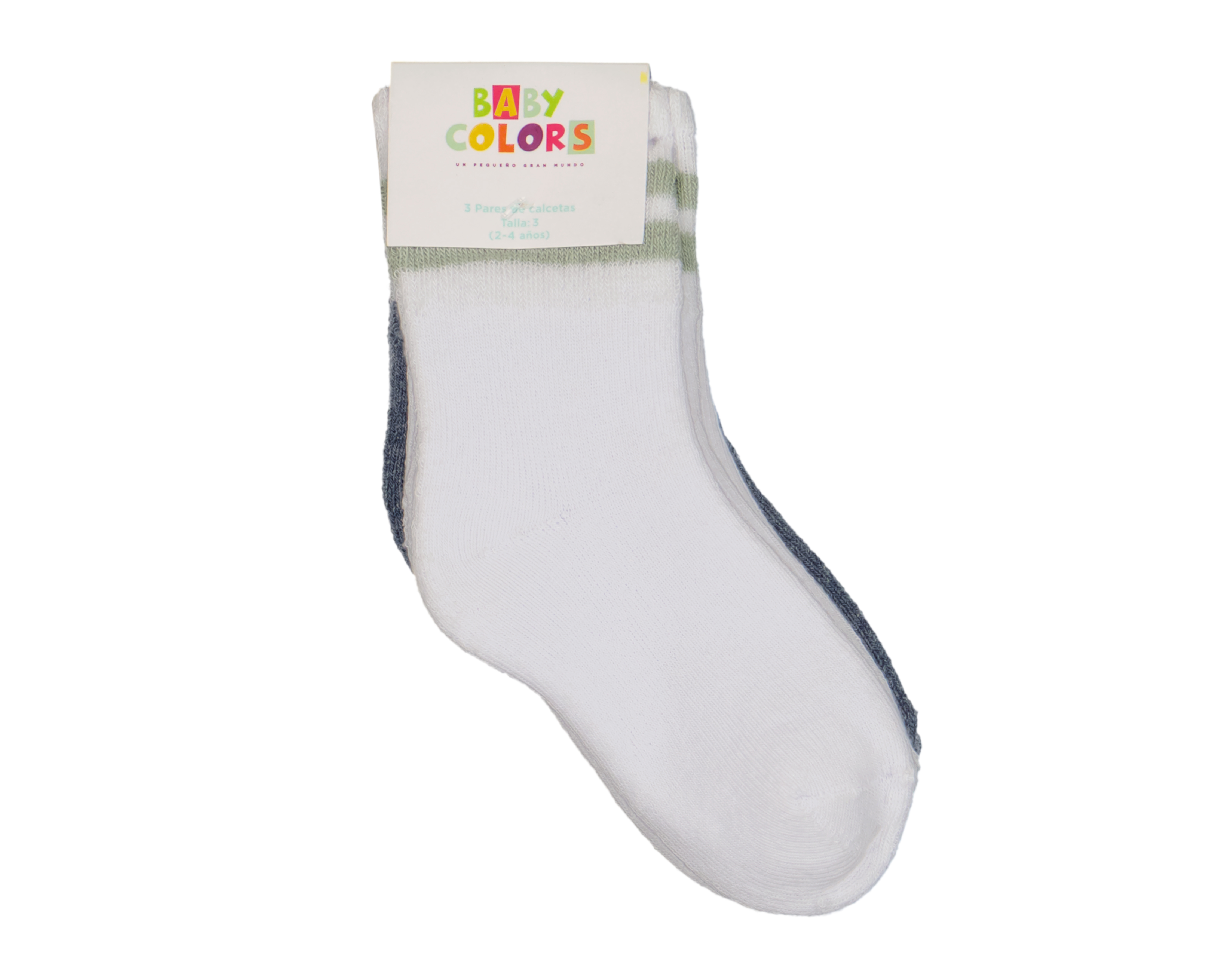 Foto 3 | Foto 3 | Calcetines para Bebé Niño Baby Colors 3 Pares