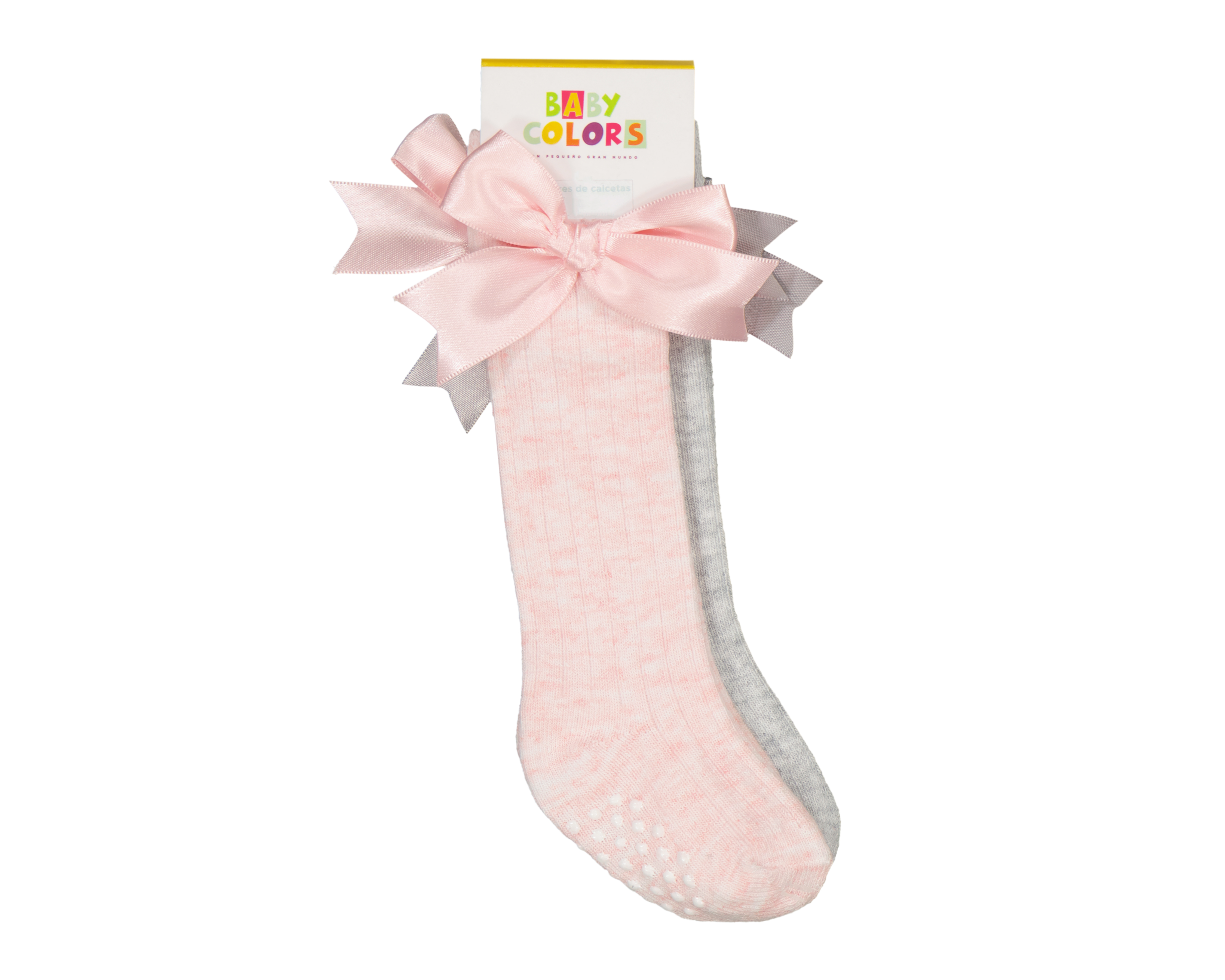 Foto 3 | Foto 3 | Calcetas para Bebé Niña Baby Colors 2 Pares