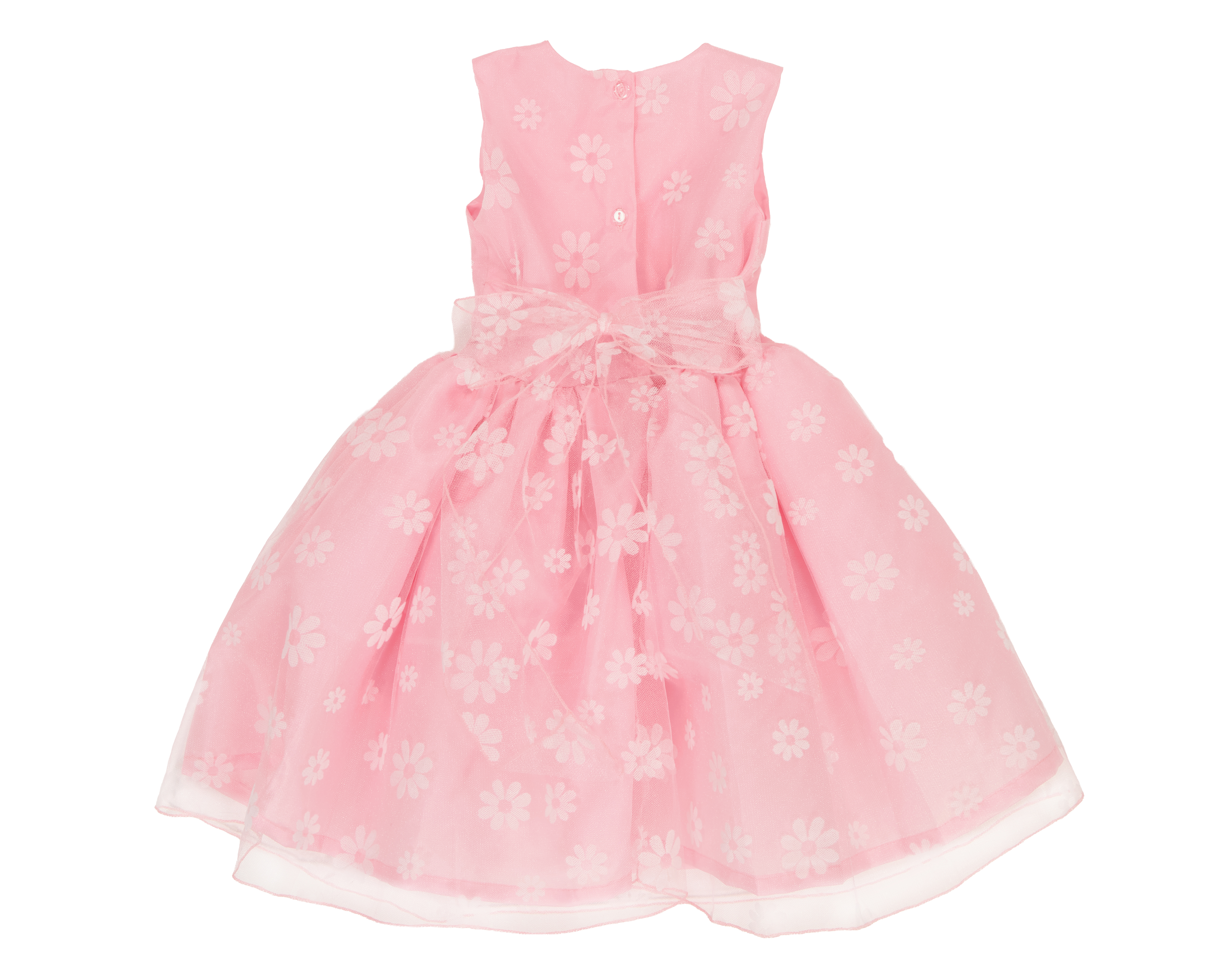 Foto 3 pulgar | Foto 2 | Vestido para Bebé Niña Baby Colors Rosa