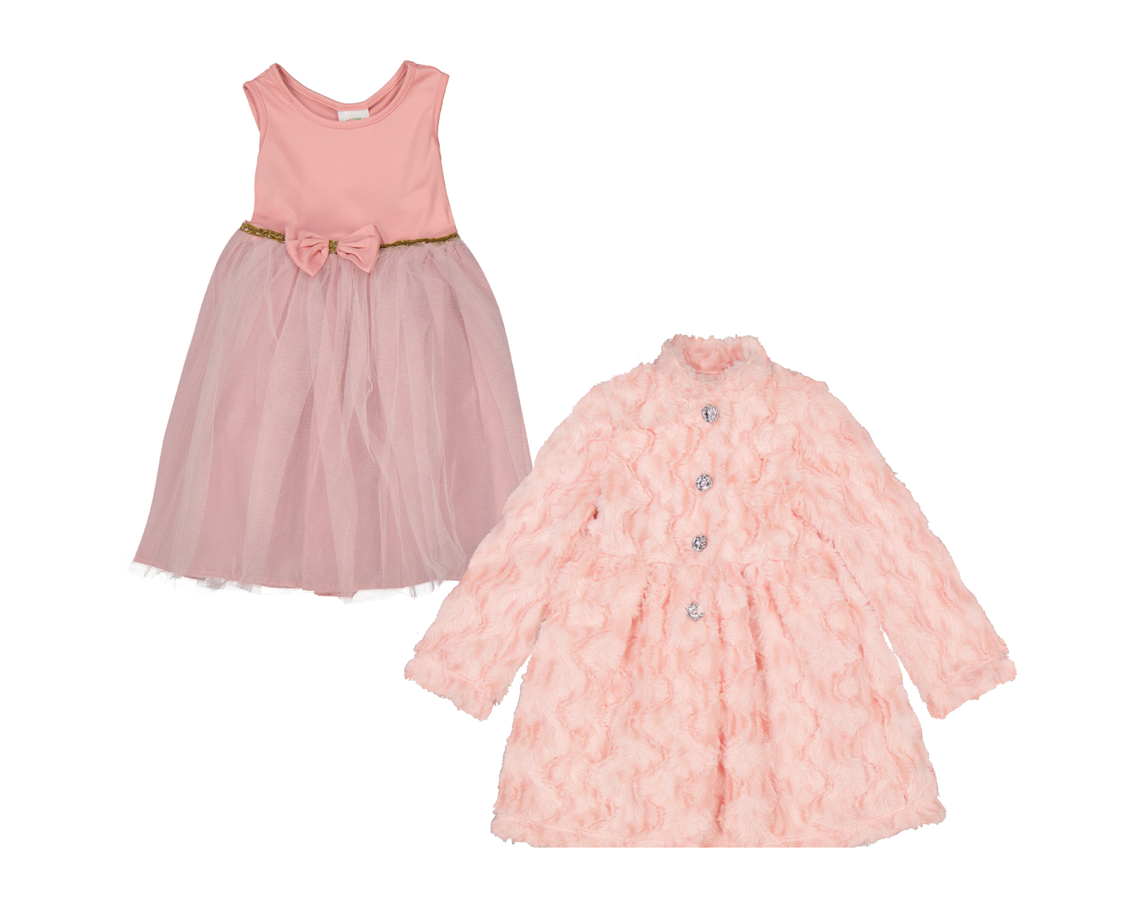 Vestido para Bebé Niña Baby Colors con Abrigo