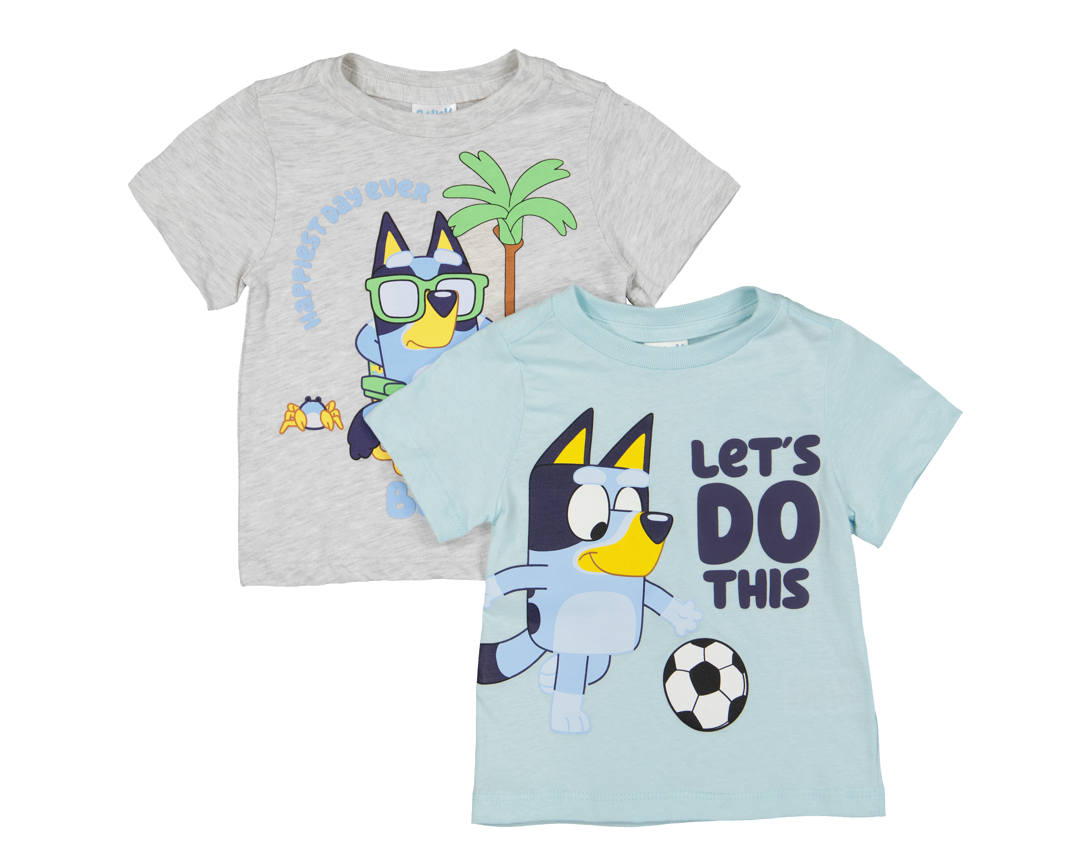 Foto 1 | Foto 1 | Playera para Bebé Niño Bluey de Algodón 2 Piezas