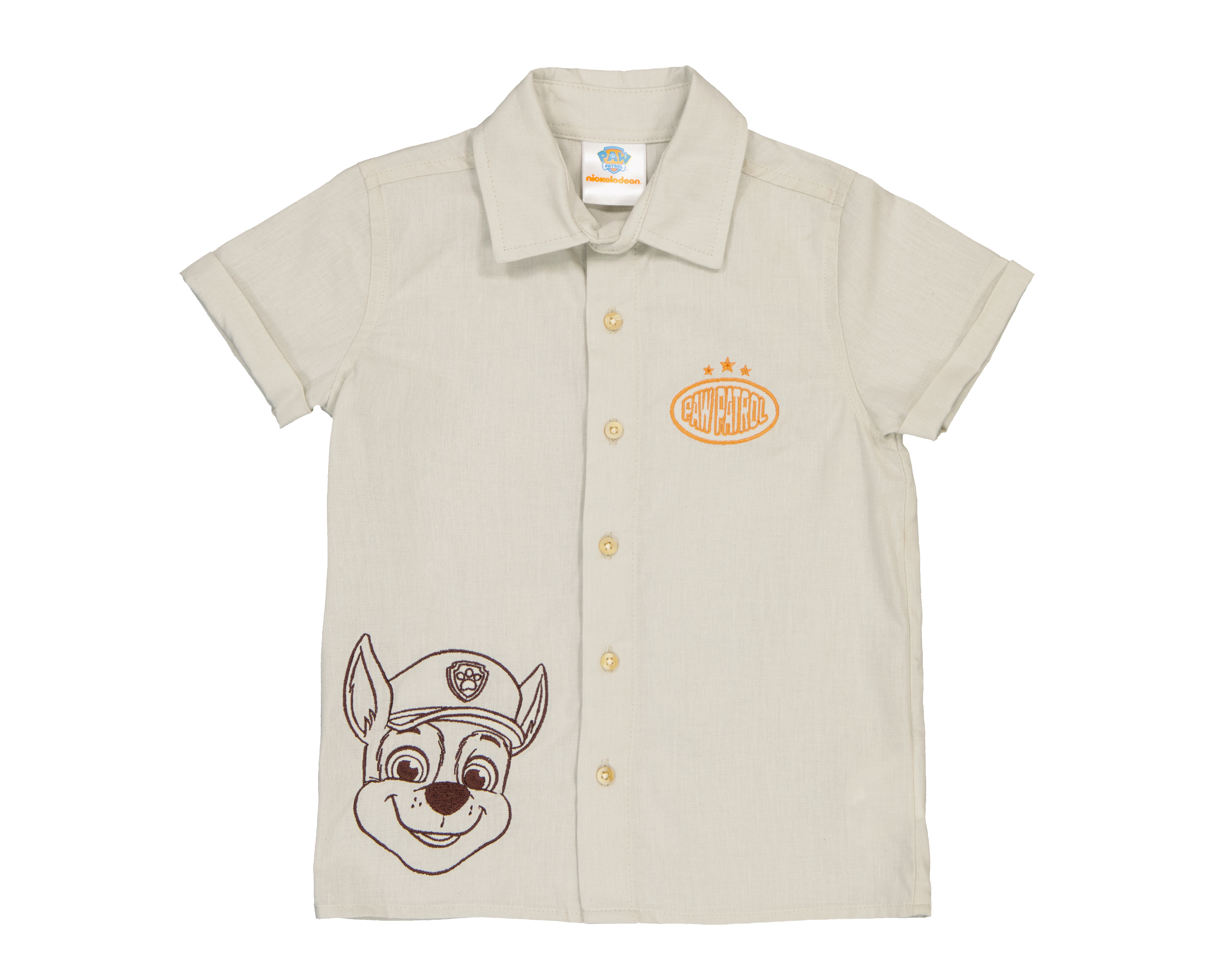 Foto 1 | Foto 1 | Camisa para Bebé Niño Paw Patrol de Algodón Manga Corta