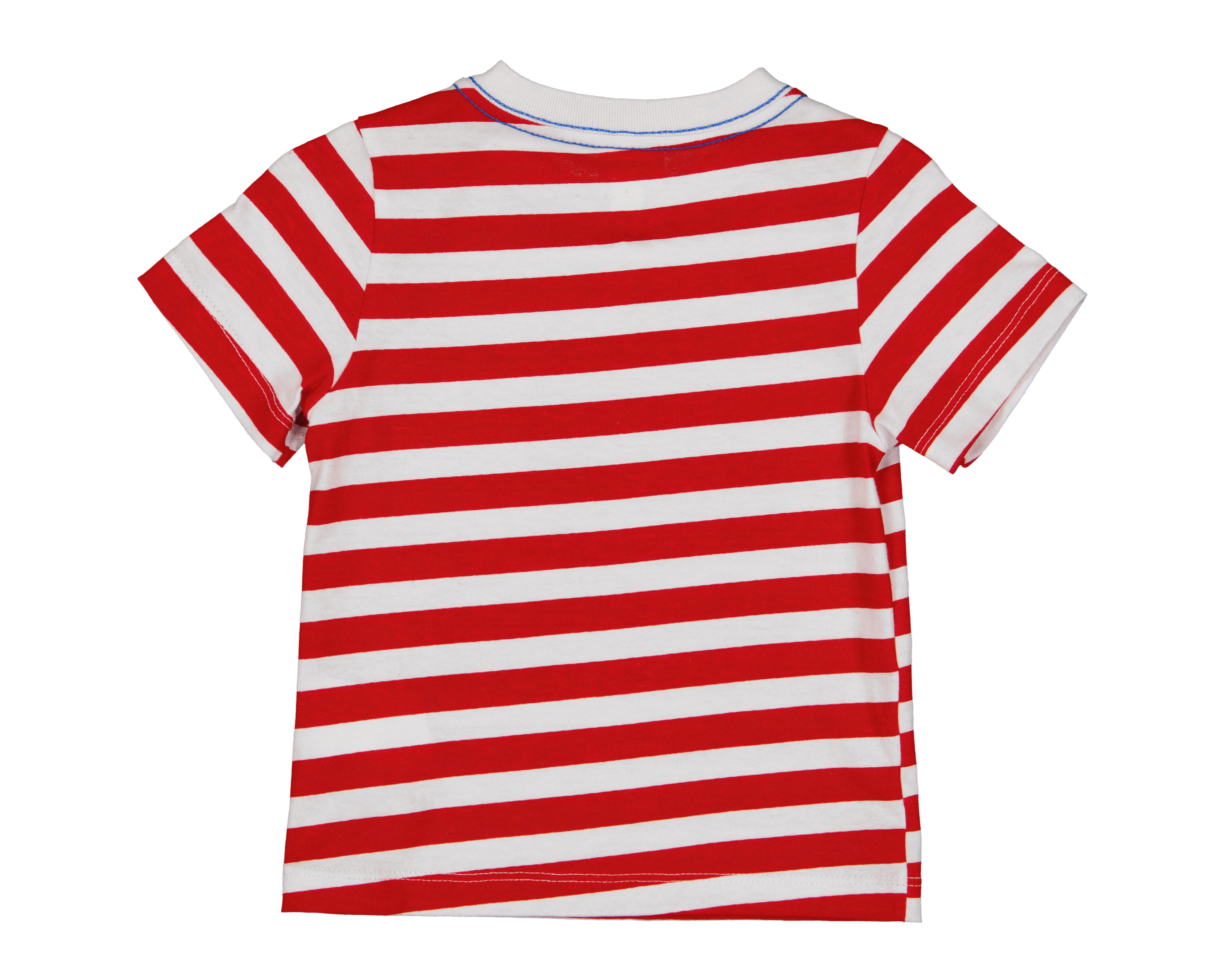 Foto 3 pulgar | Foto 2 | Playera para Bebé Niño Plim Plim de Algodón a Rayas