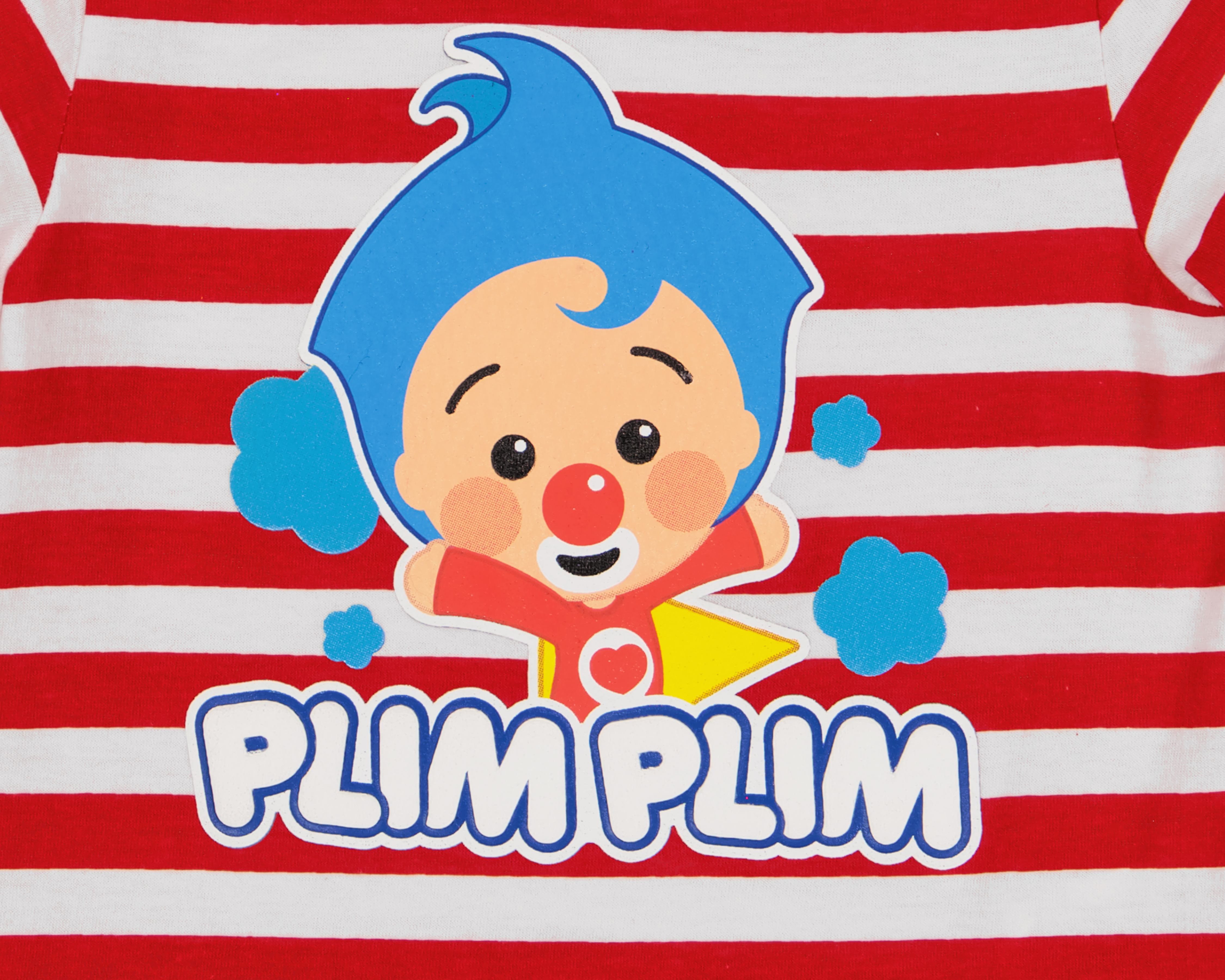 Foto 4 pulgar | Foto 3 | Playera para Bebé Niño Plim Plim de Algodón a Rayas