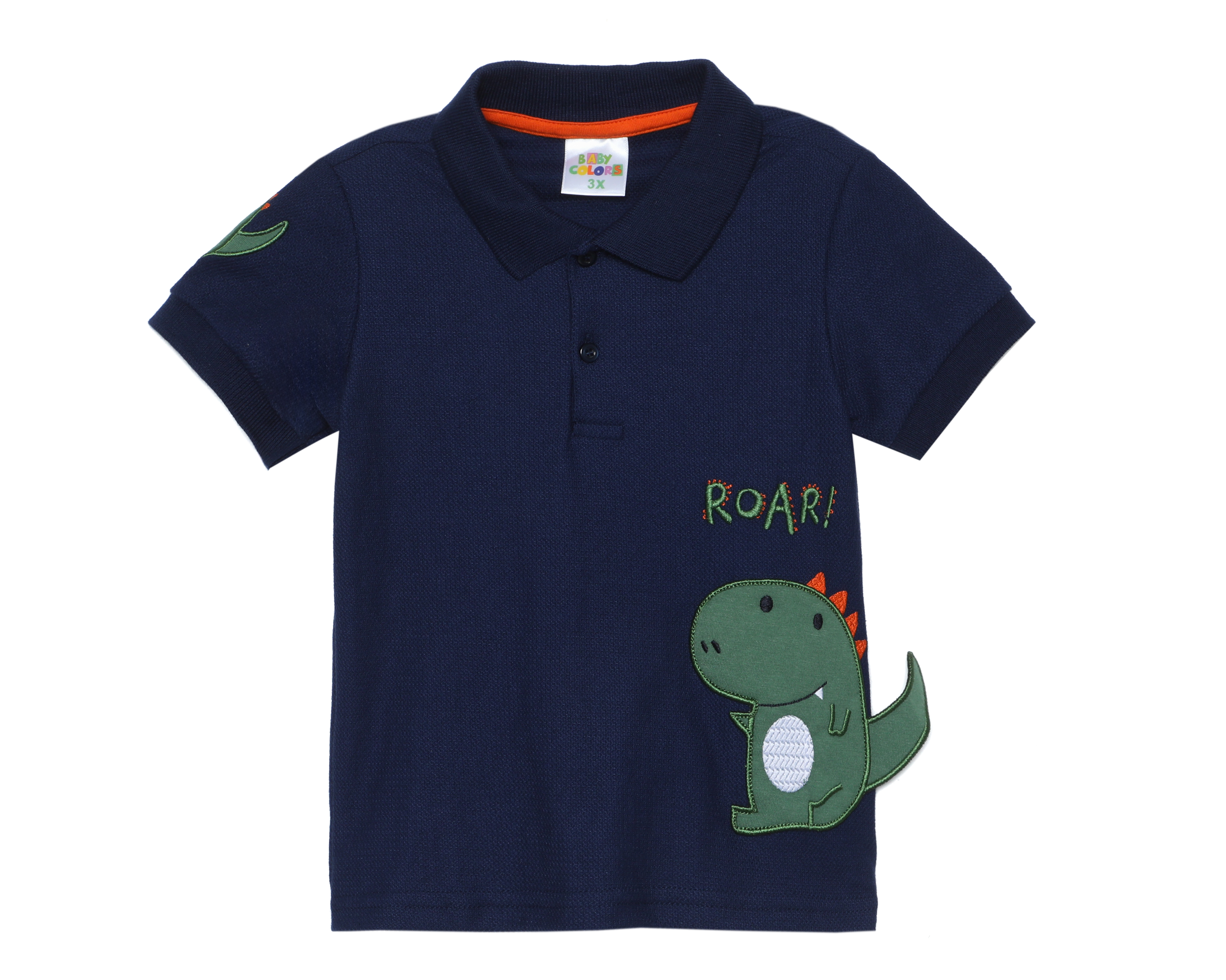 Playera Polo para Bebé Niño Baby Colors Azul