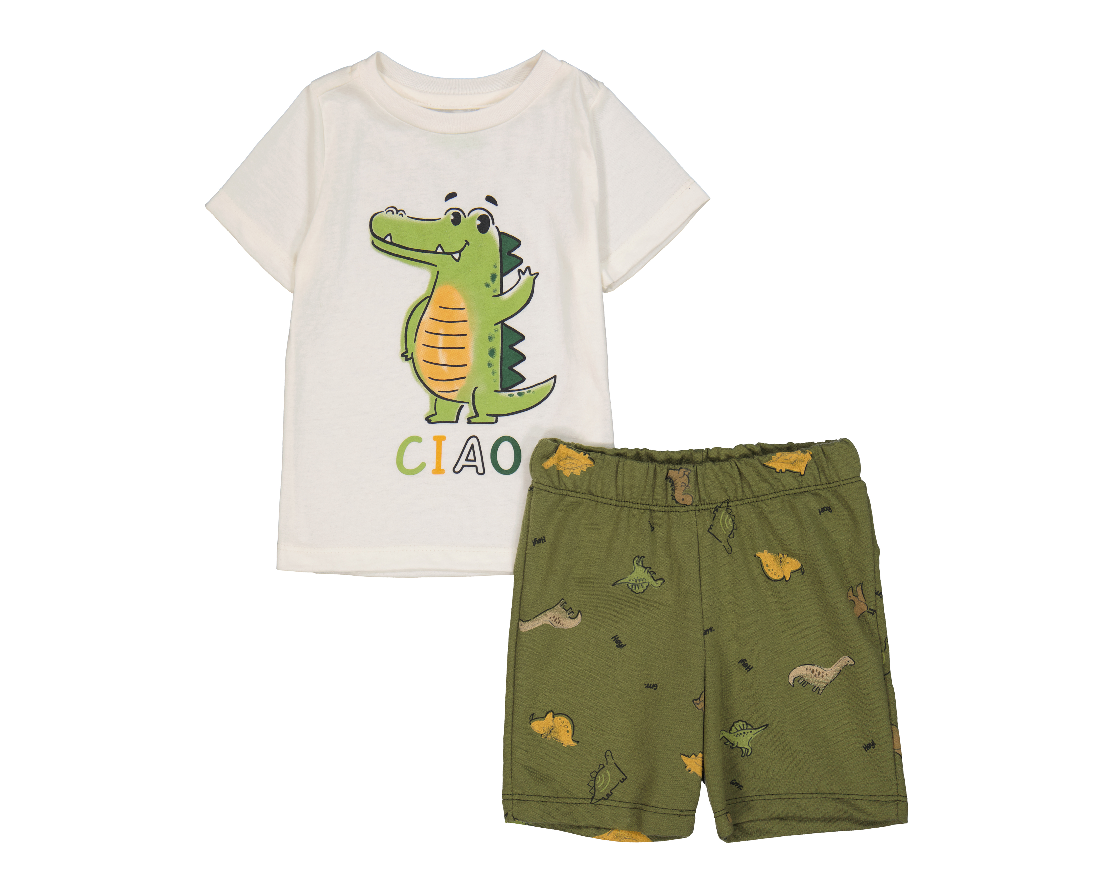 Short y Playera para Bebé Niño Baby Colors