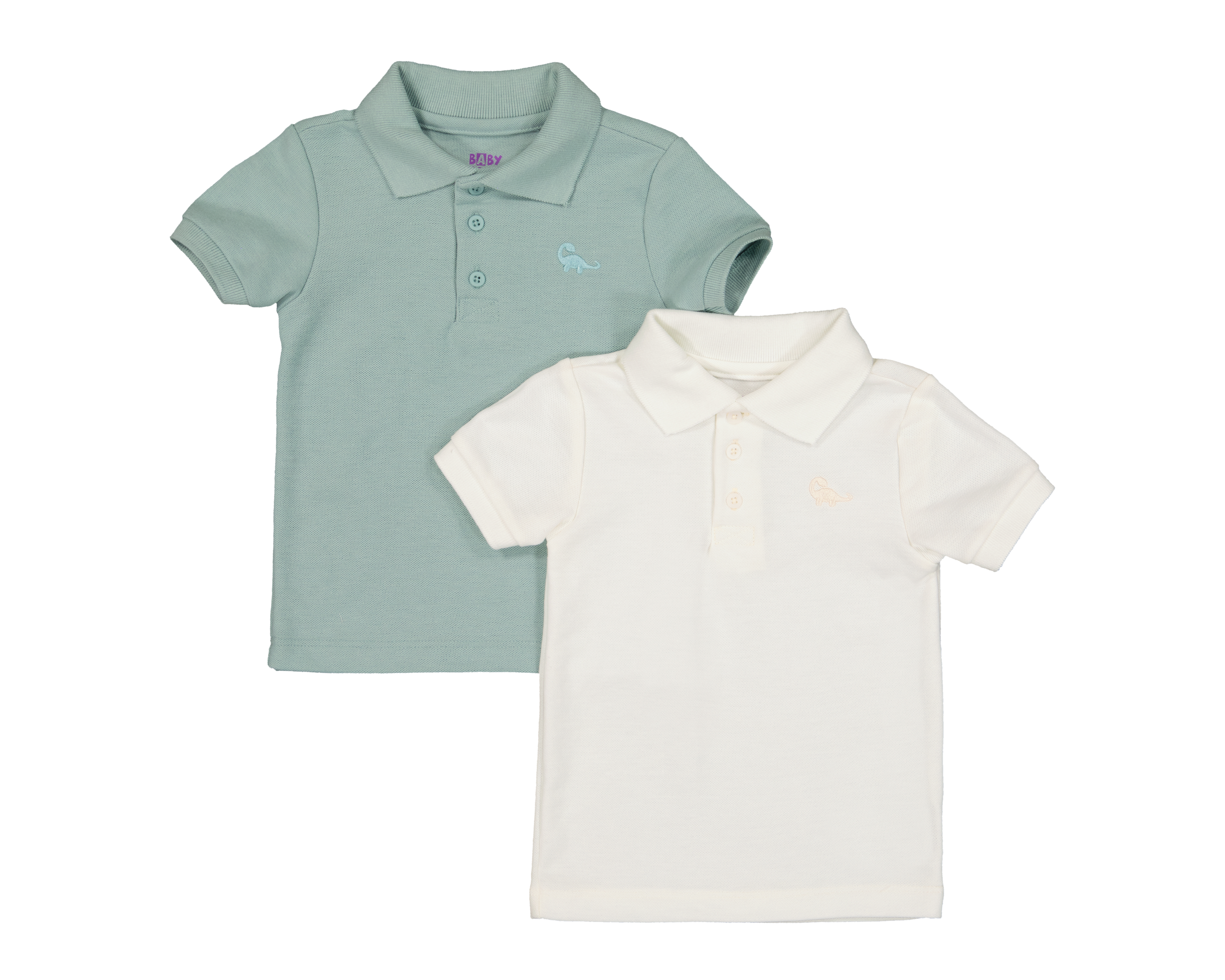 Playera Polo para Bebé Niño Baby Colors Lisa 2 Piezas