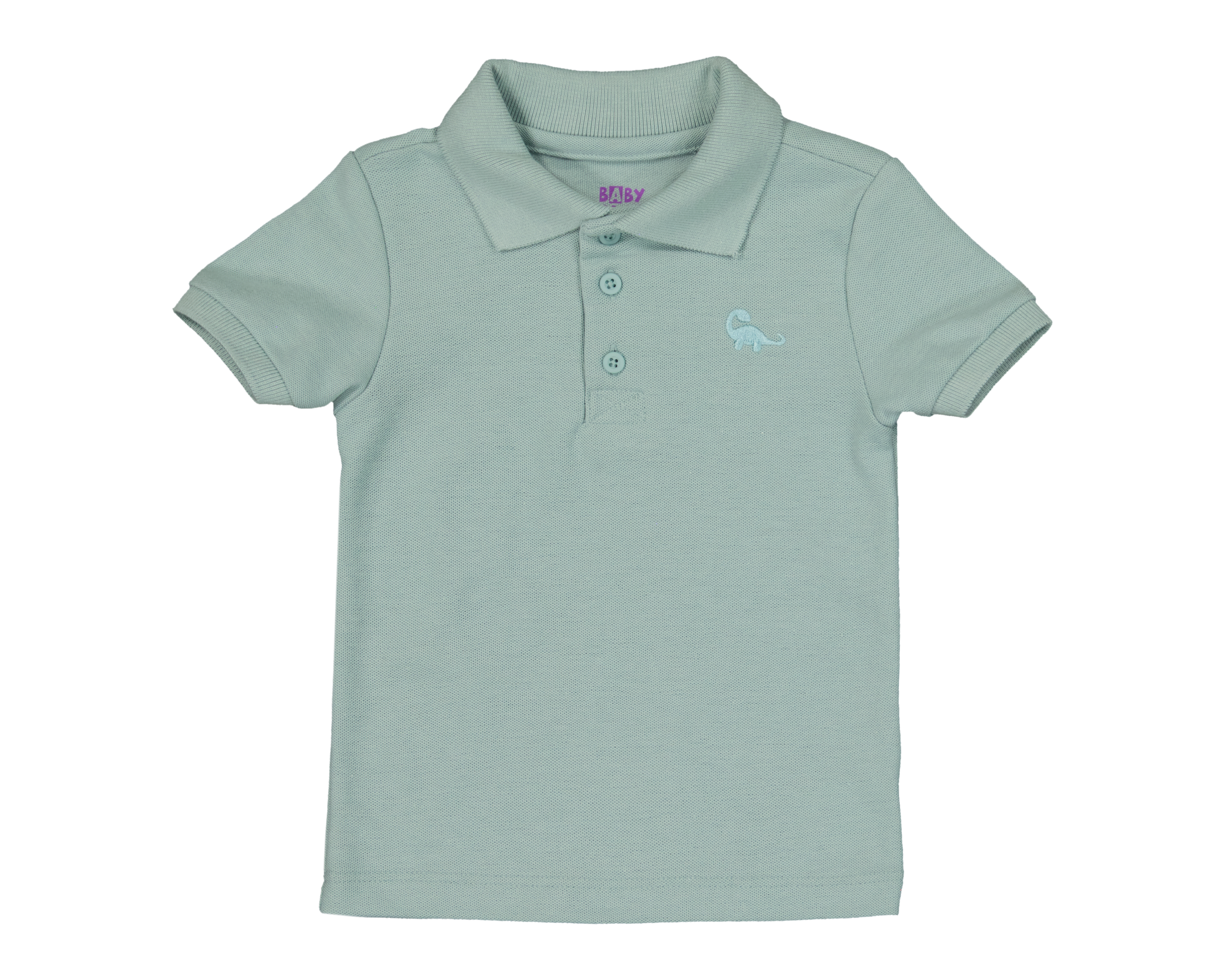 Foto 4 pulgar | Foto 3 | Playera Polo para Bebé Niño Baby Colors Lisa 2 Piezas