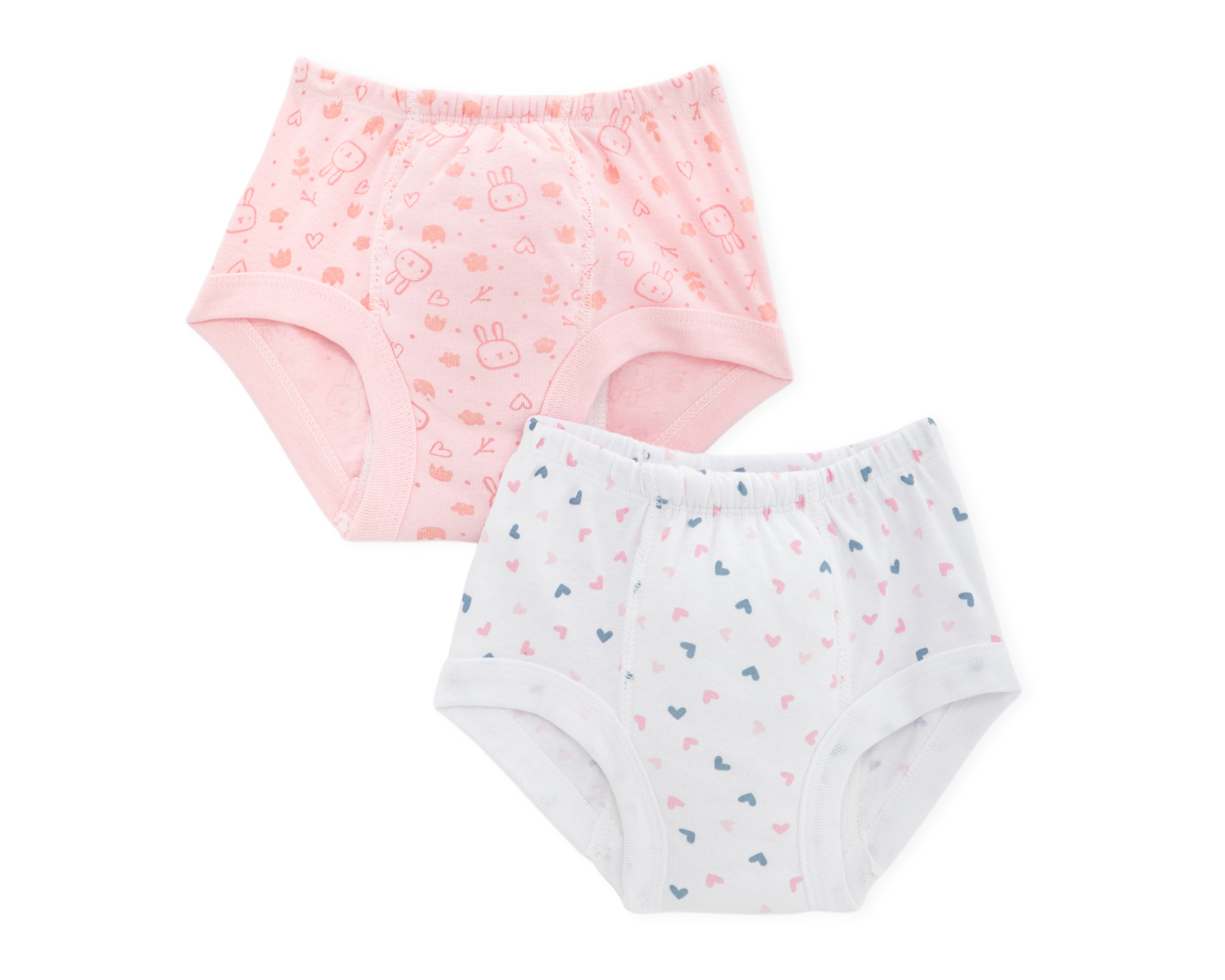 Foto 2 pulgar | Foto 1 | Pantaleta Baby Optima para Bebé Niña 2 Piezas