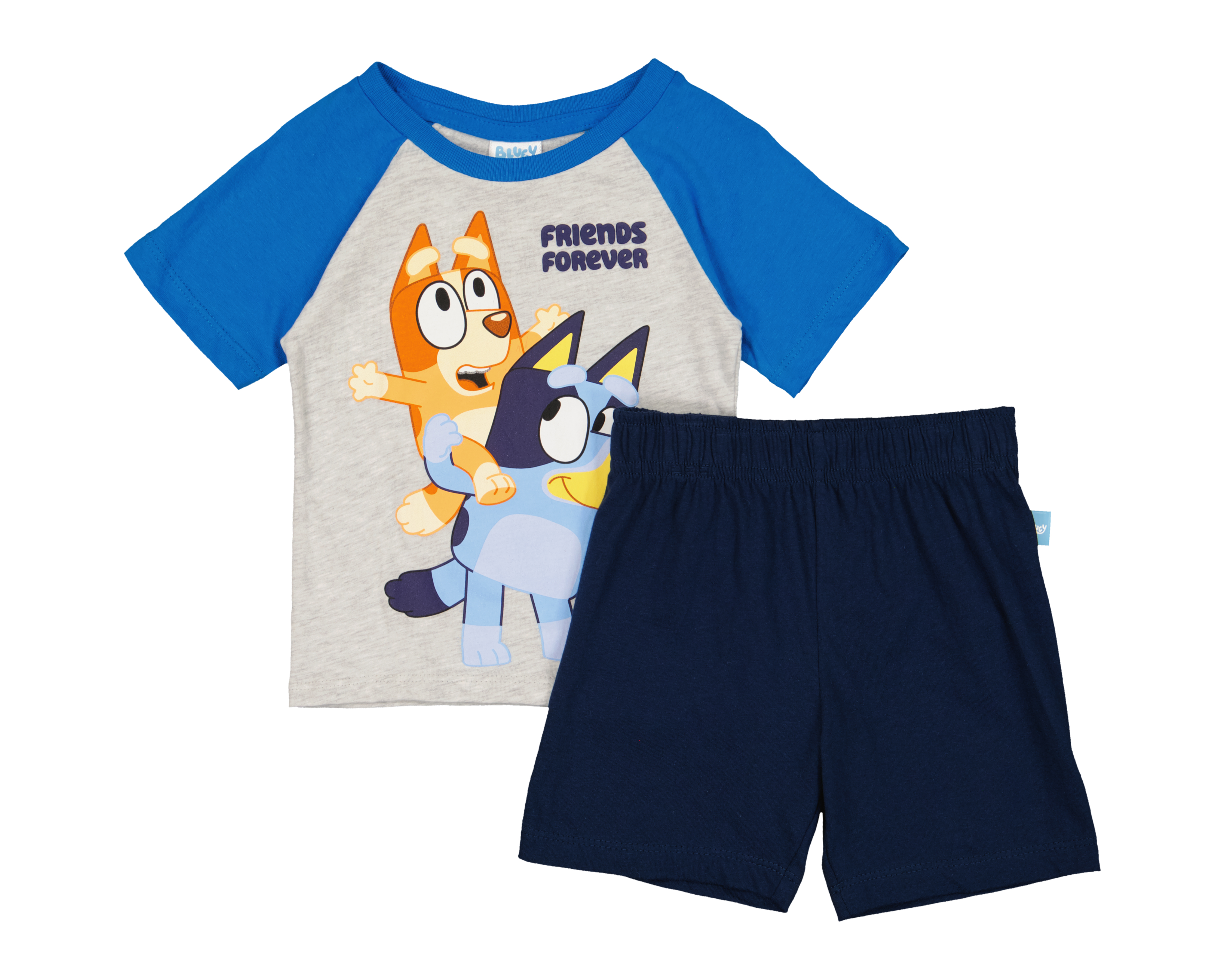 Foto 1 | Foto 1 | Short y Playera de Algodón para Bebé Niño Bluey