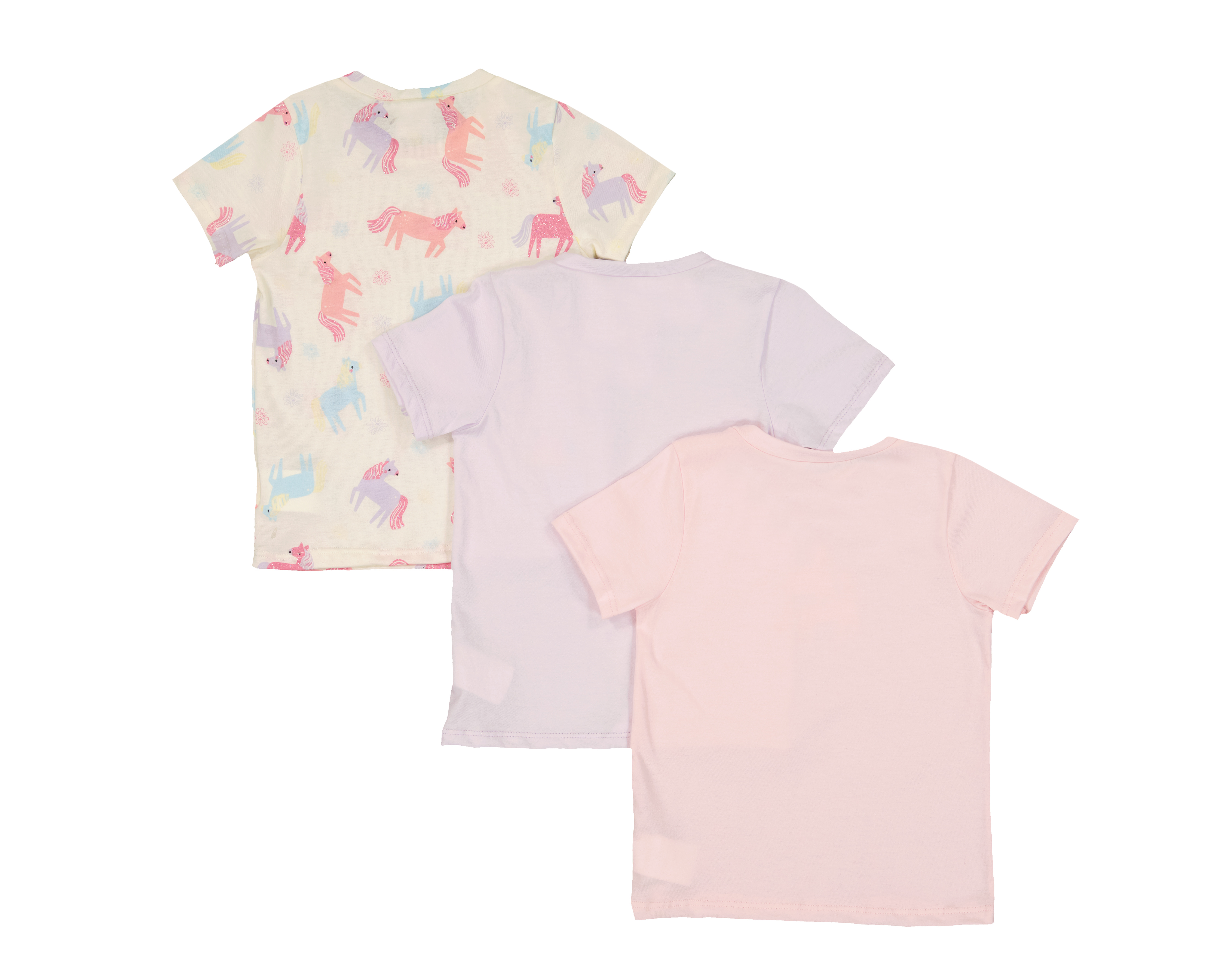 Foto 2 | Foto 2 | Playera para Bebé Niña Baby Colors Unicornios 3 Piezas