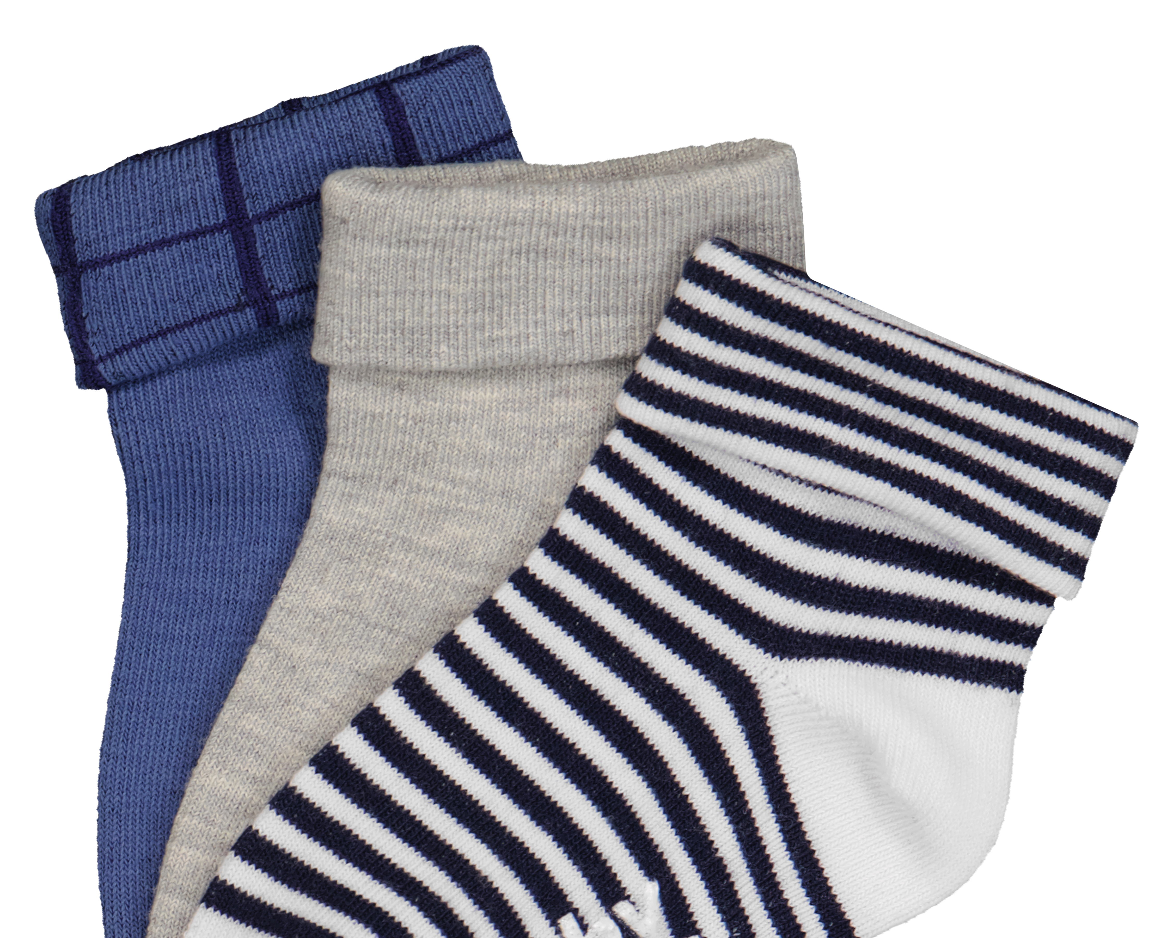 Foto 3 pulgar | Foto 2 | Calcetas Baby Colors para Bebé Niño 3 Pares