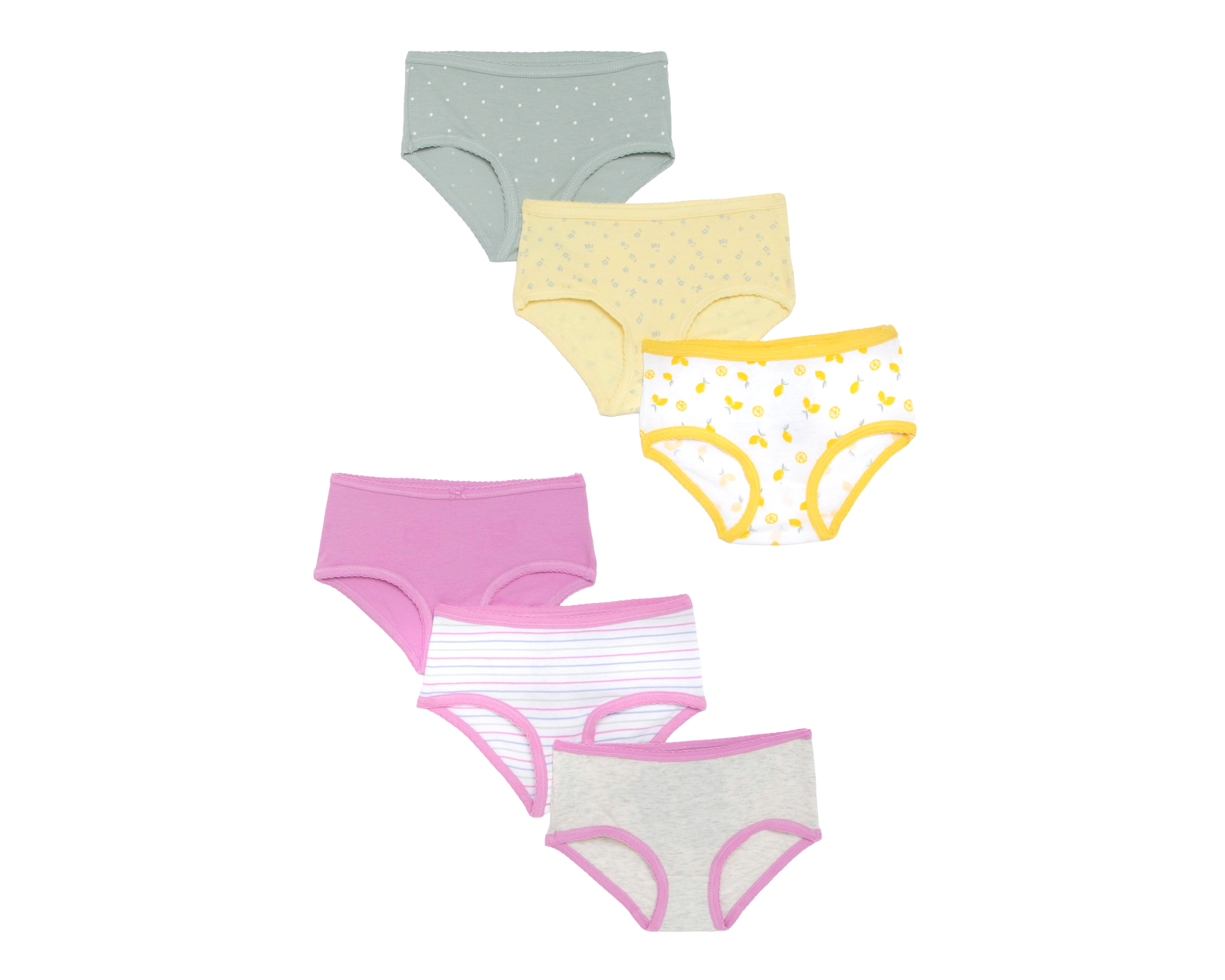 Pantaleta Carter's para Niña 6 Piezas