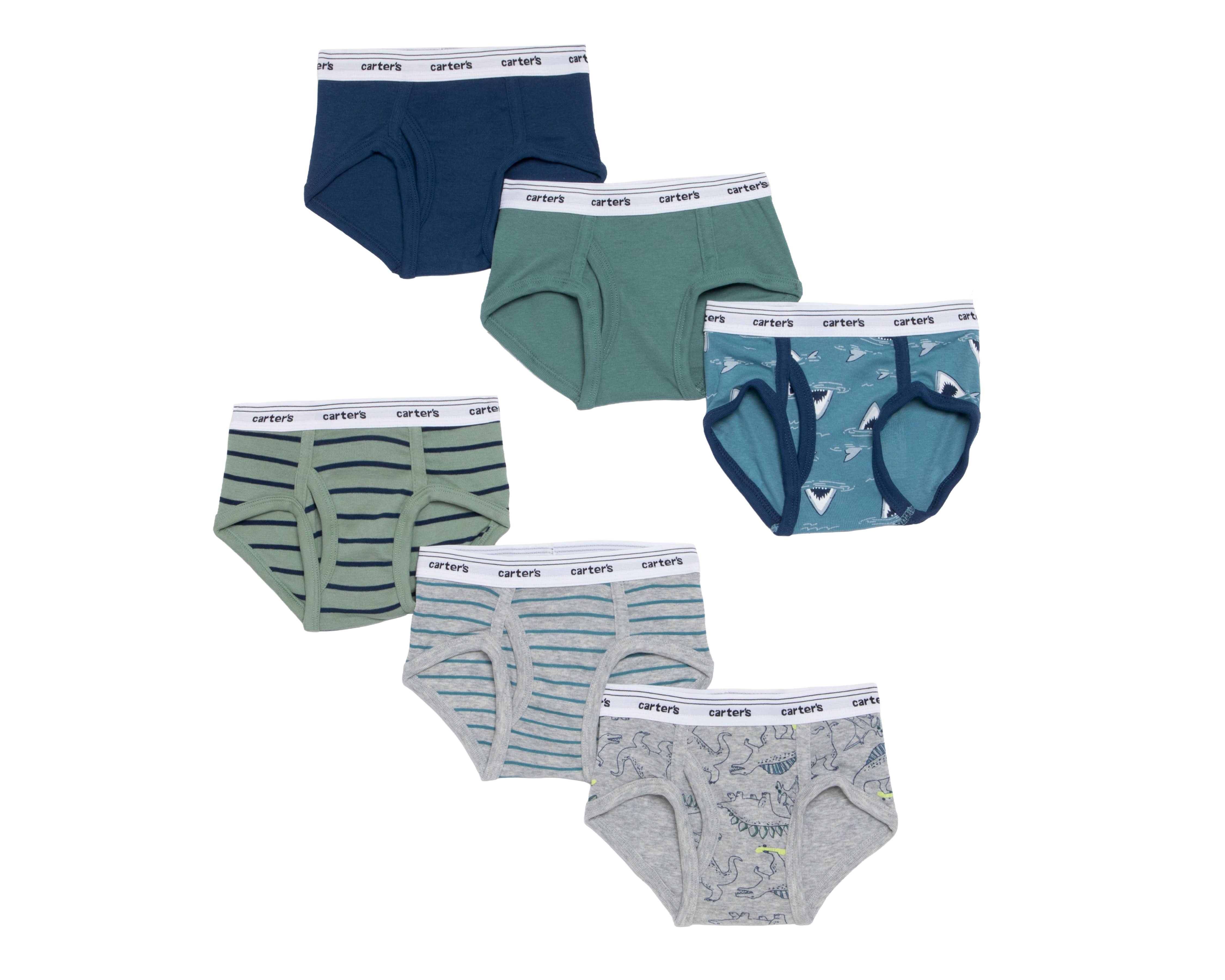 Boxer Carter's para Niño 6 Piezas