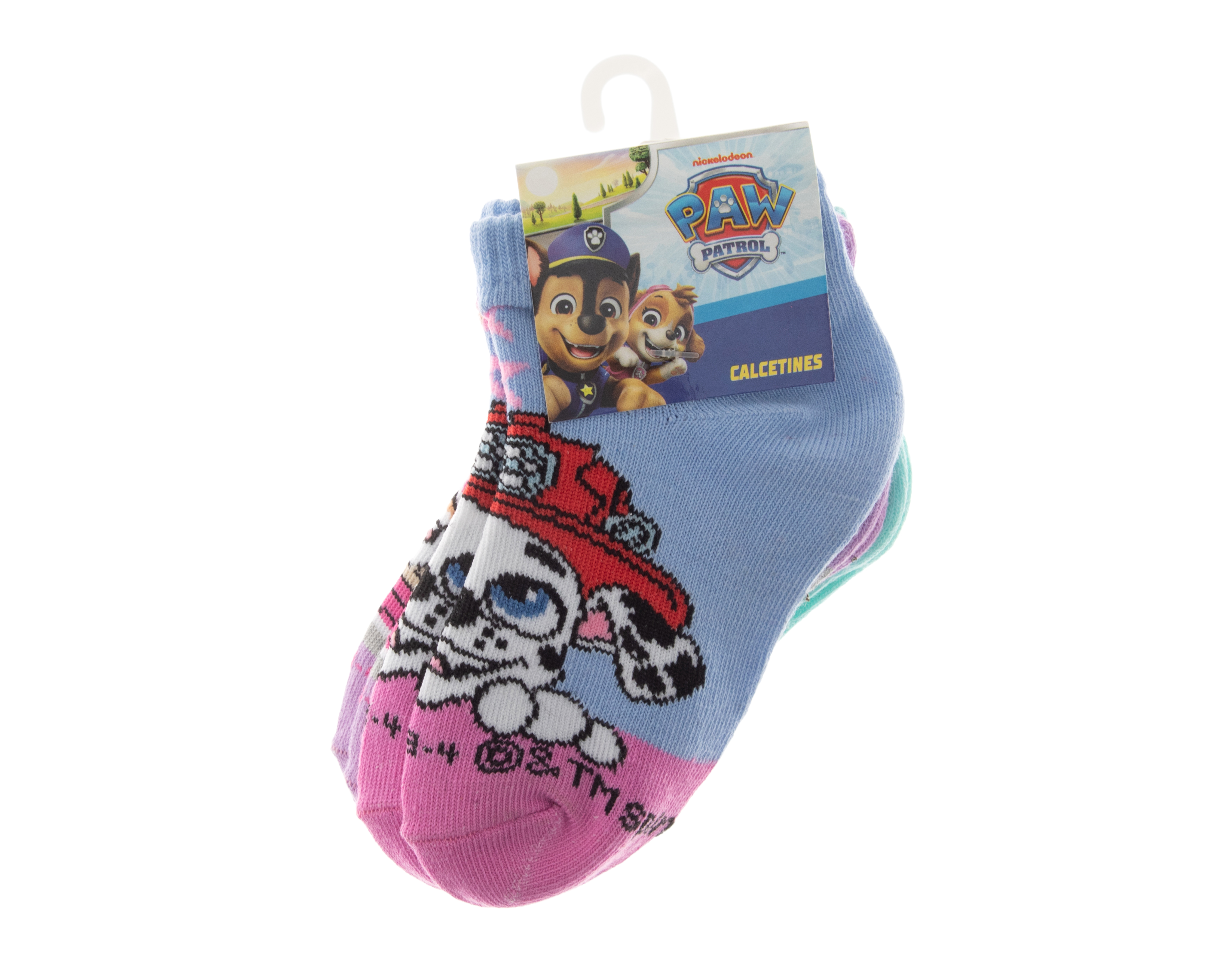 Foto 3 | Foto 3 | Calcetas para Bebé Niña Paw Patrol 3 Pares