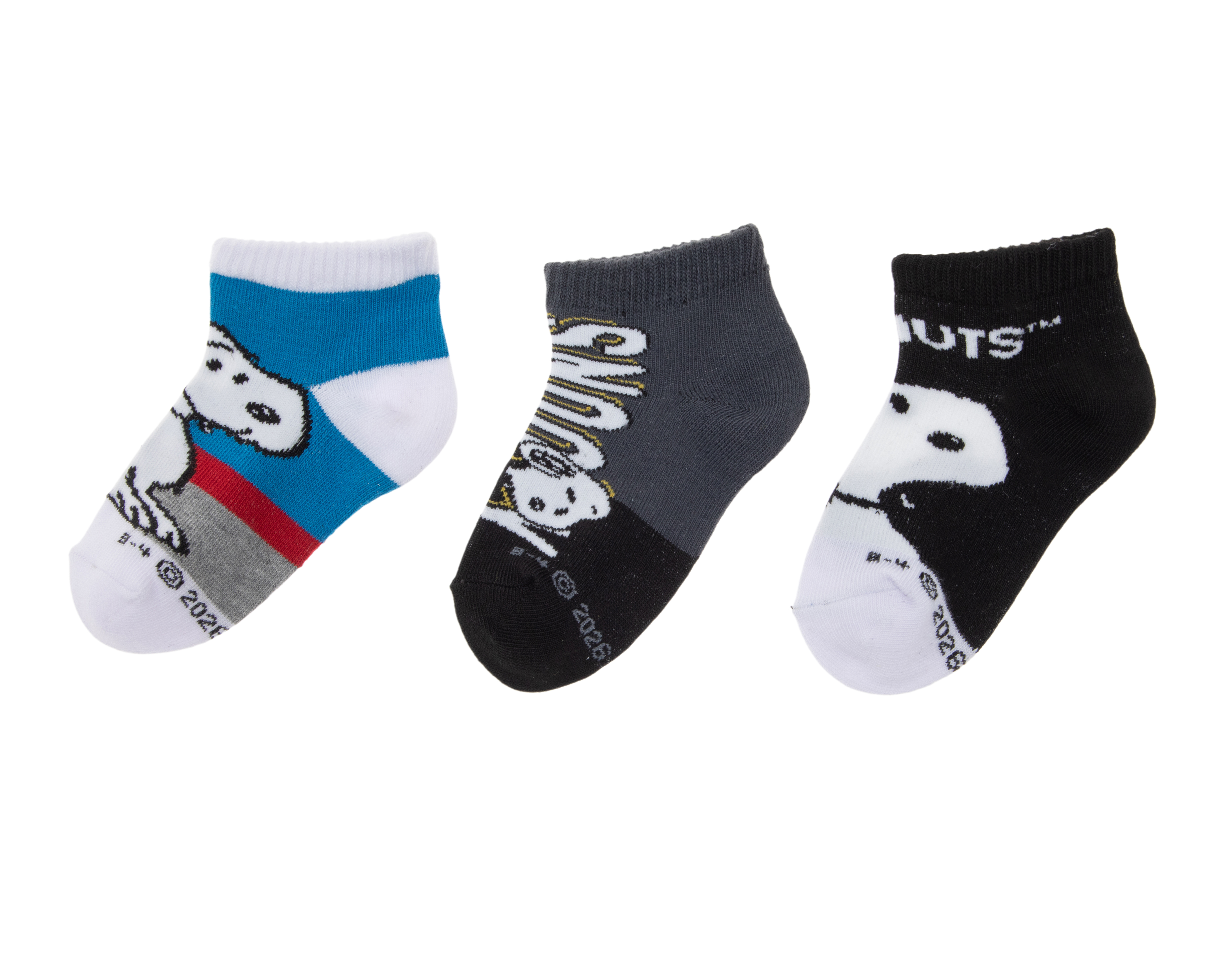 Calcetas para Bebé Niño Peanuts 3 Pares