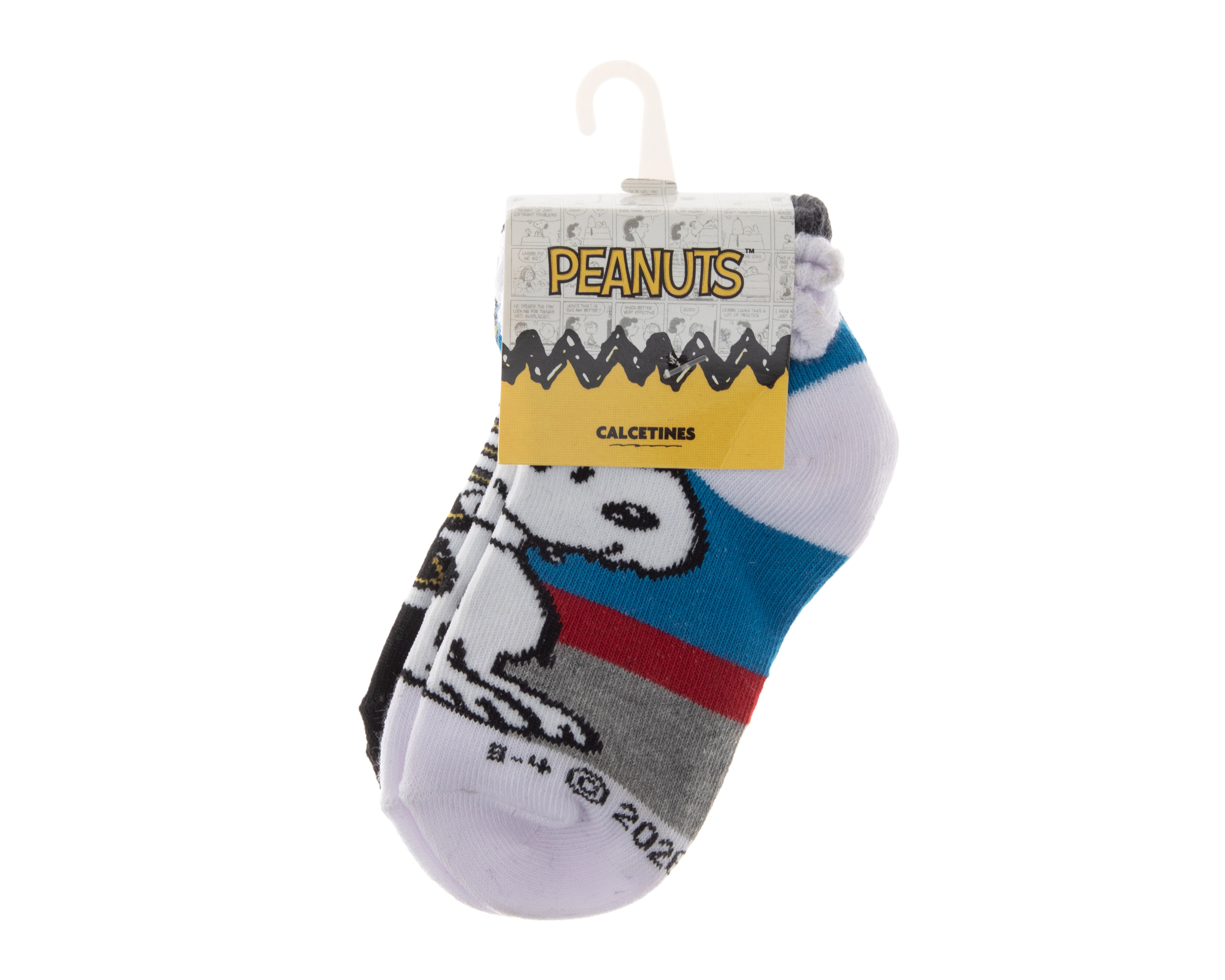 Foto 3 | Foto 3 | Calcetas para Bebé Niño Peanuts 3 Pares