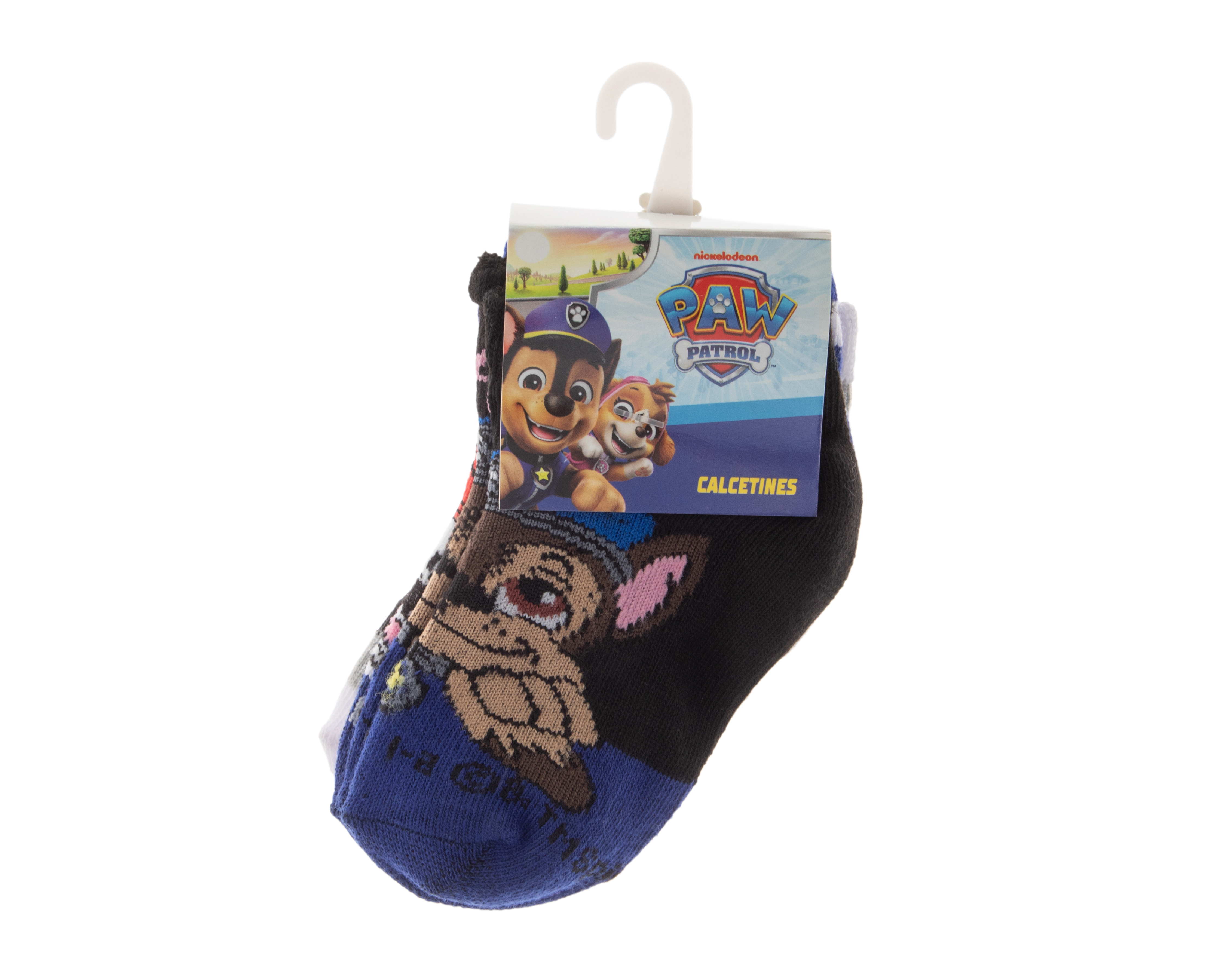 Foto 4 pulgar | Foto 3 | Calcetas para Bebé Niño Paw Patrol 3 Pares