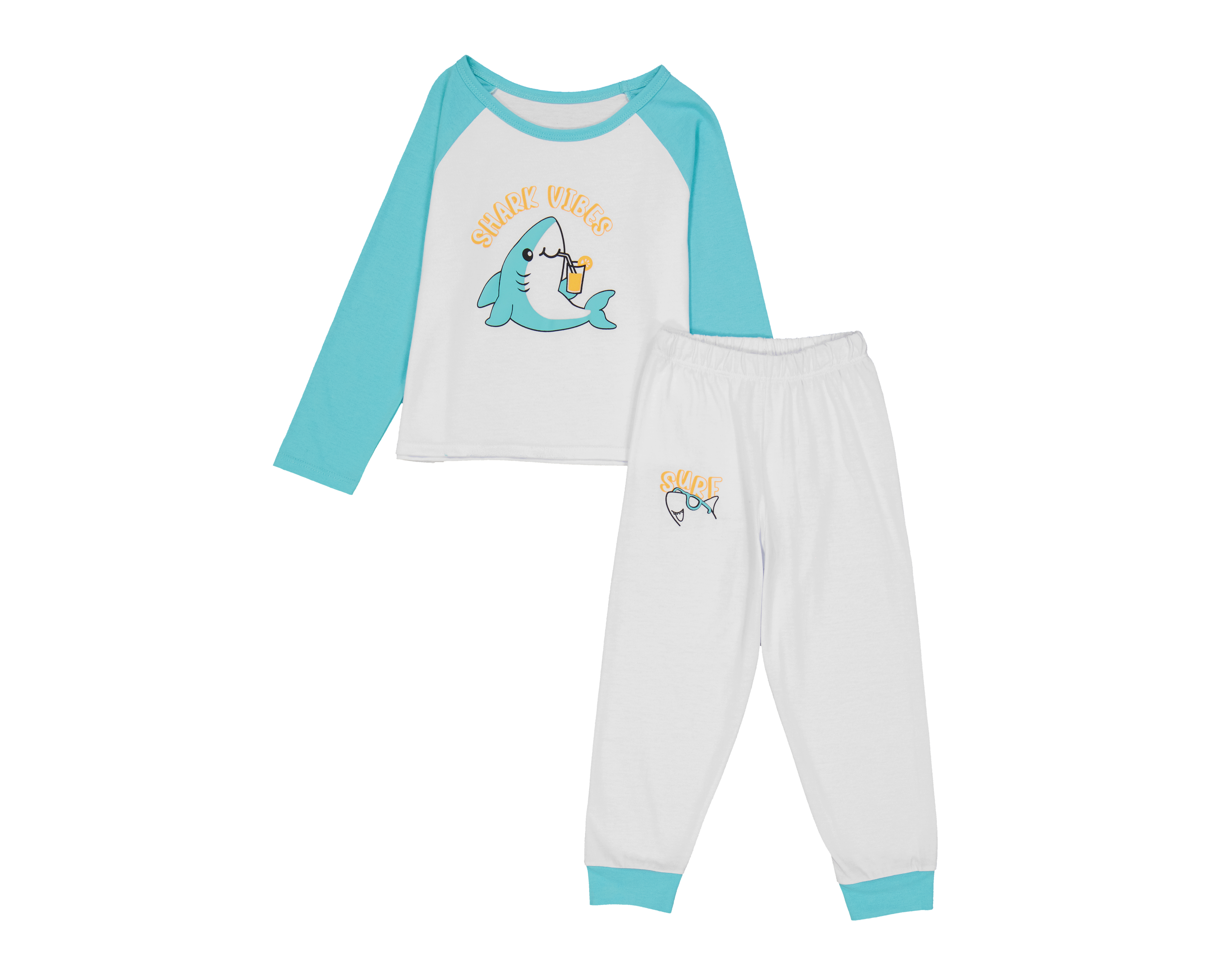 Foto 2 pulgar | Foto 1 | Pijama para Bebé Niño Baby Colors 2 Piezas