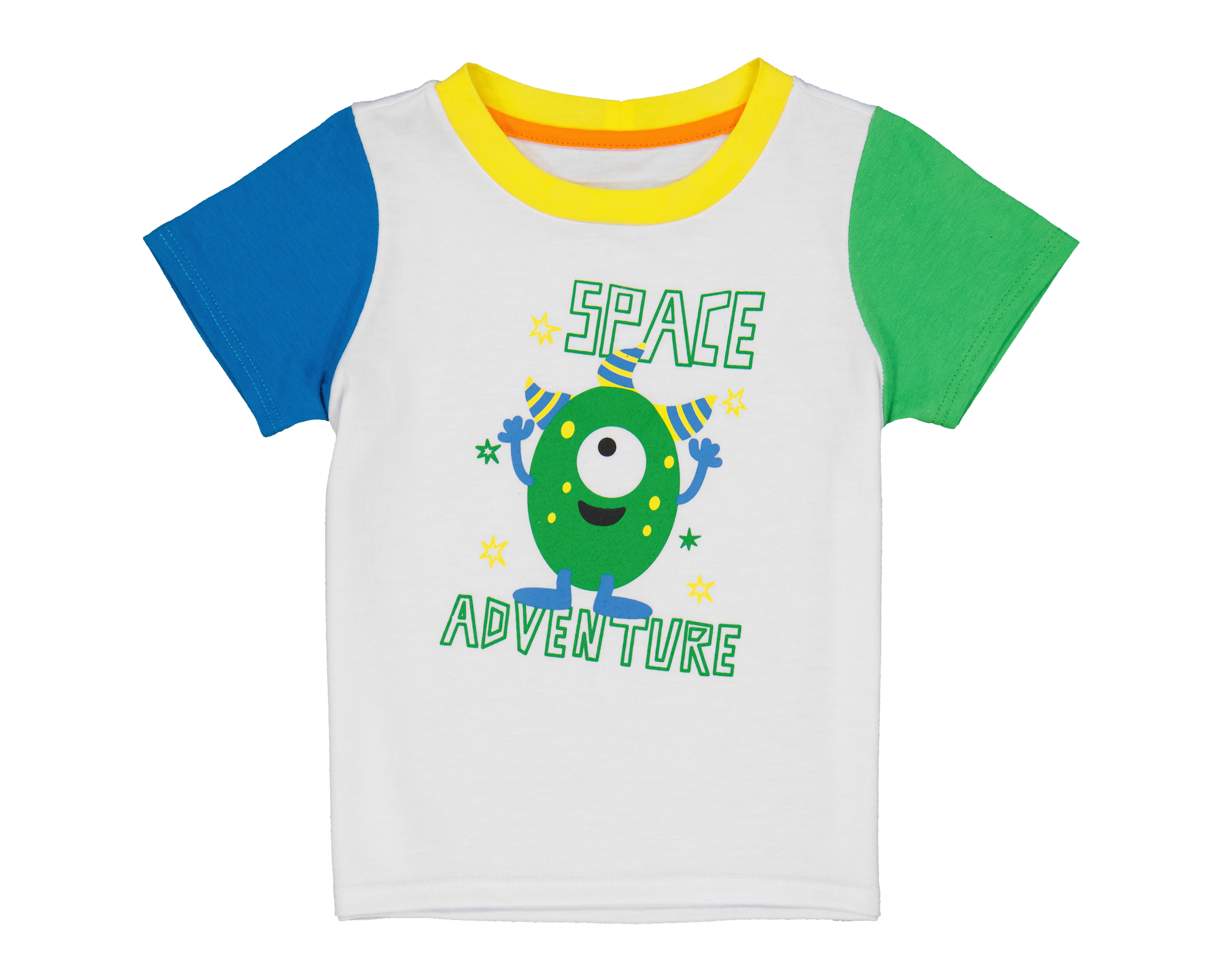 Foto 4 pulgar | Foto 3 | Pijama para Bebé Niño Baby Colors 2 Piezas