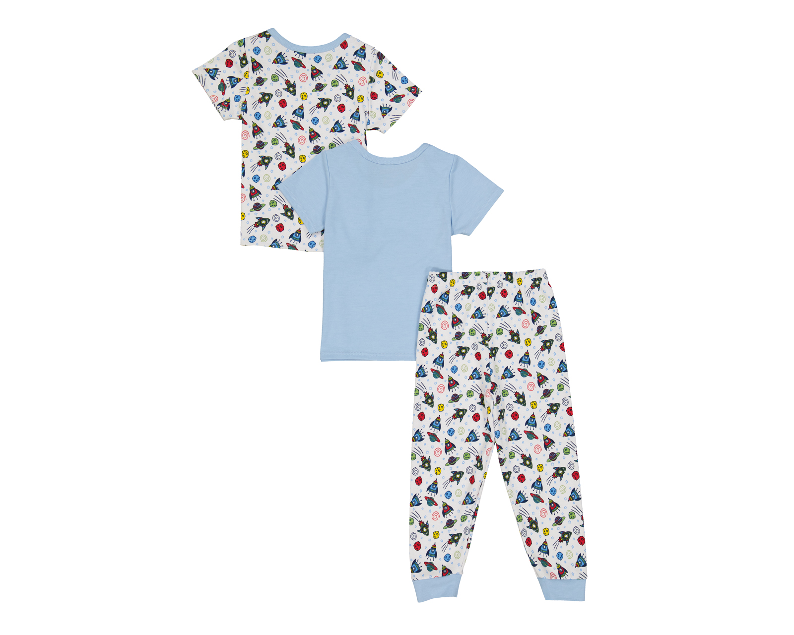 Foto 2 | Foto 2 | Pijama para Bebé Niño Baby Colors 3 Piezas