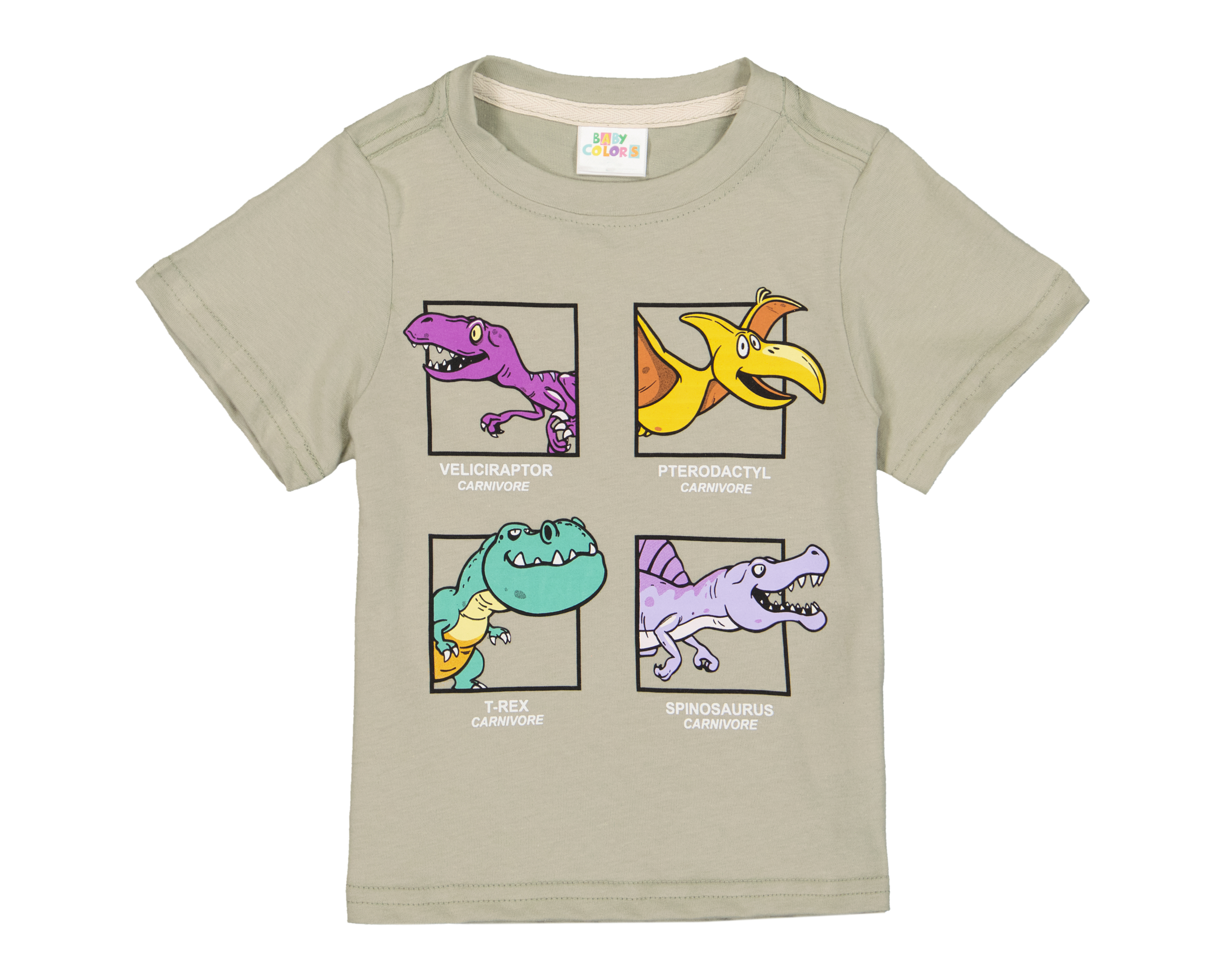 Playera para Bebé Niño Baby Colors Estampada