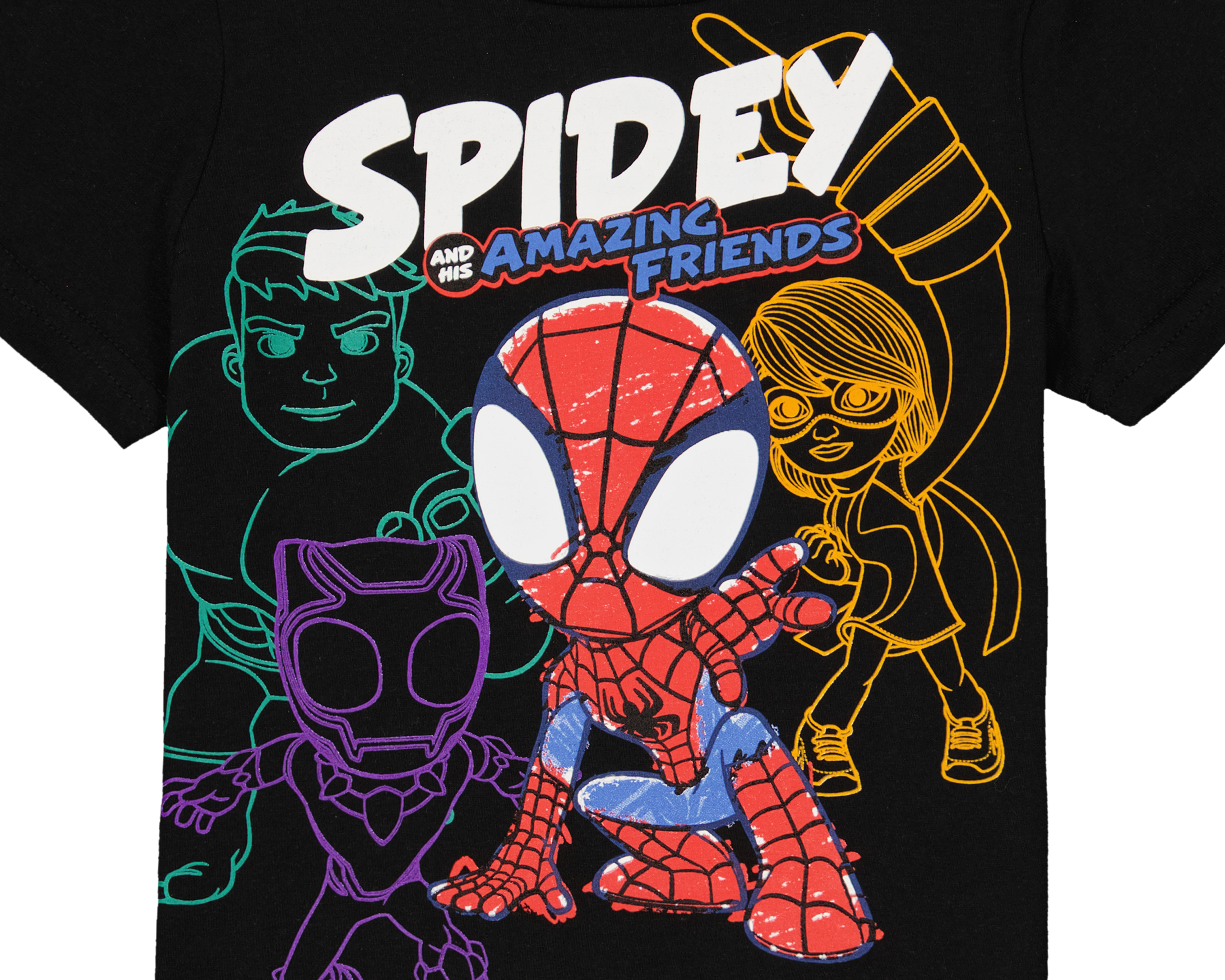 Foto 3 | Foto 3 | Playera y Short de Algodón para Bebé Niño Marvel Spider-Man