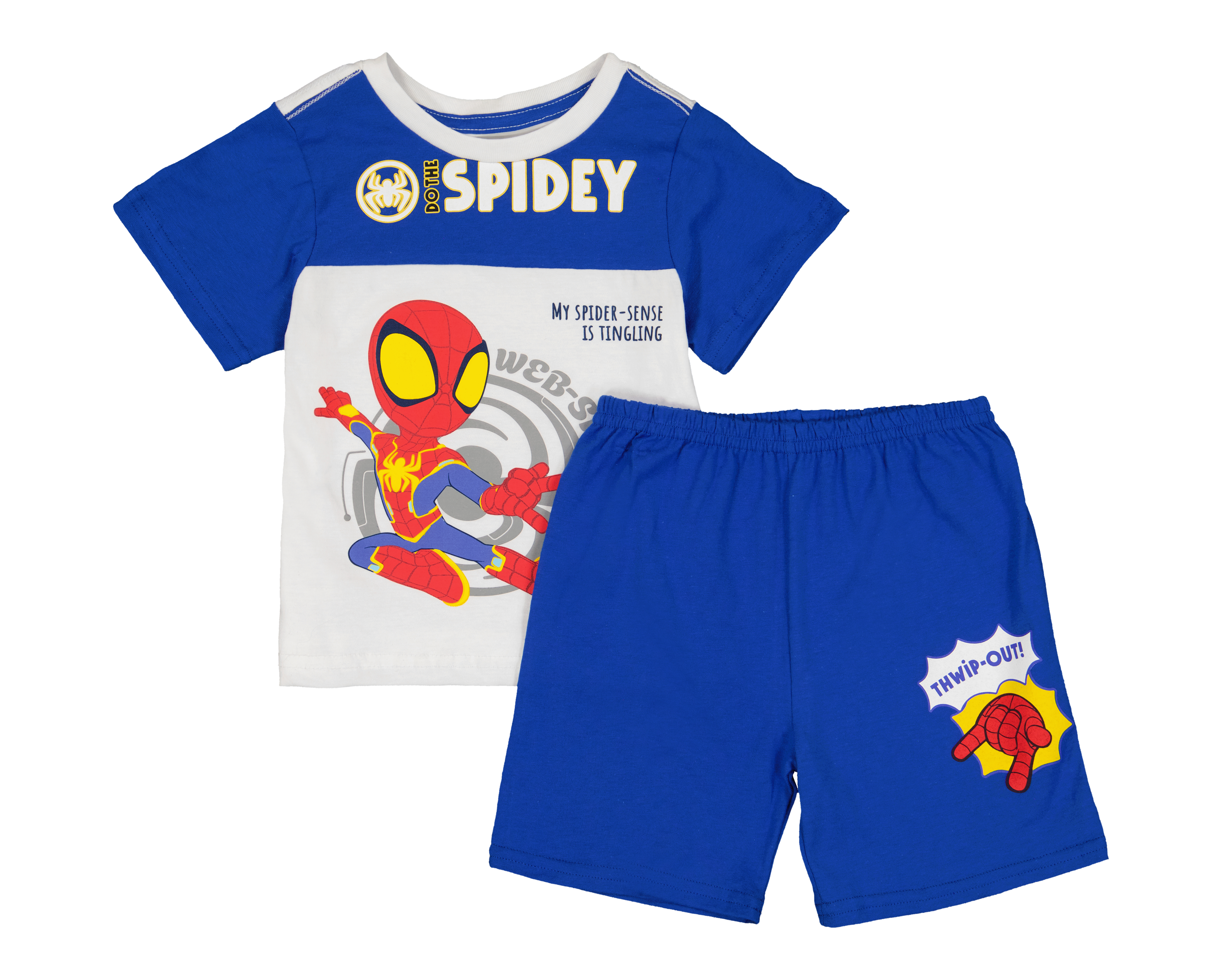Playera y Short de Algodón para Bebé Niño Marvel Spider-Man