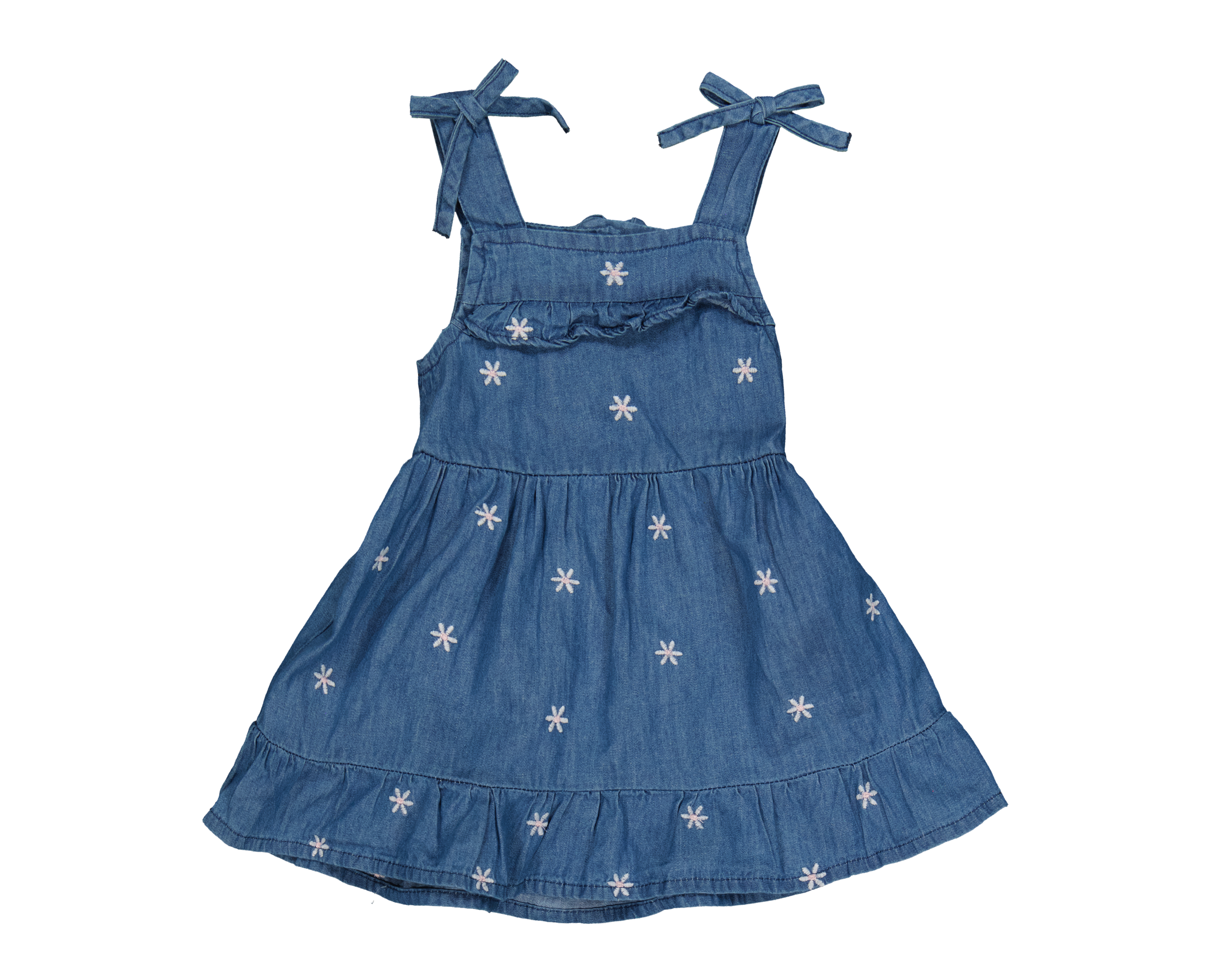 Foto 4 pulgar | Foto 3 | Vestido y Cubrepañal para Bebé Niña Baby Colors