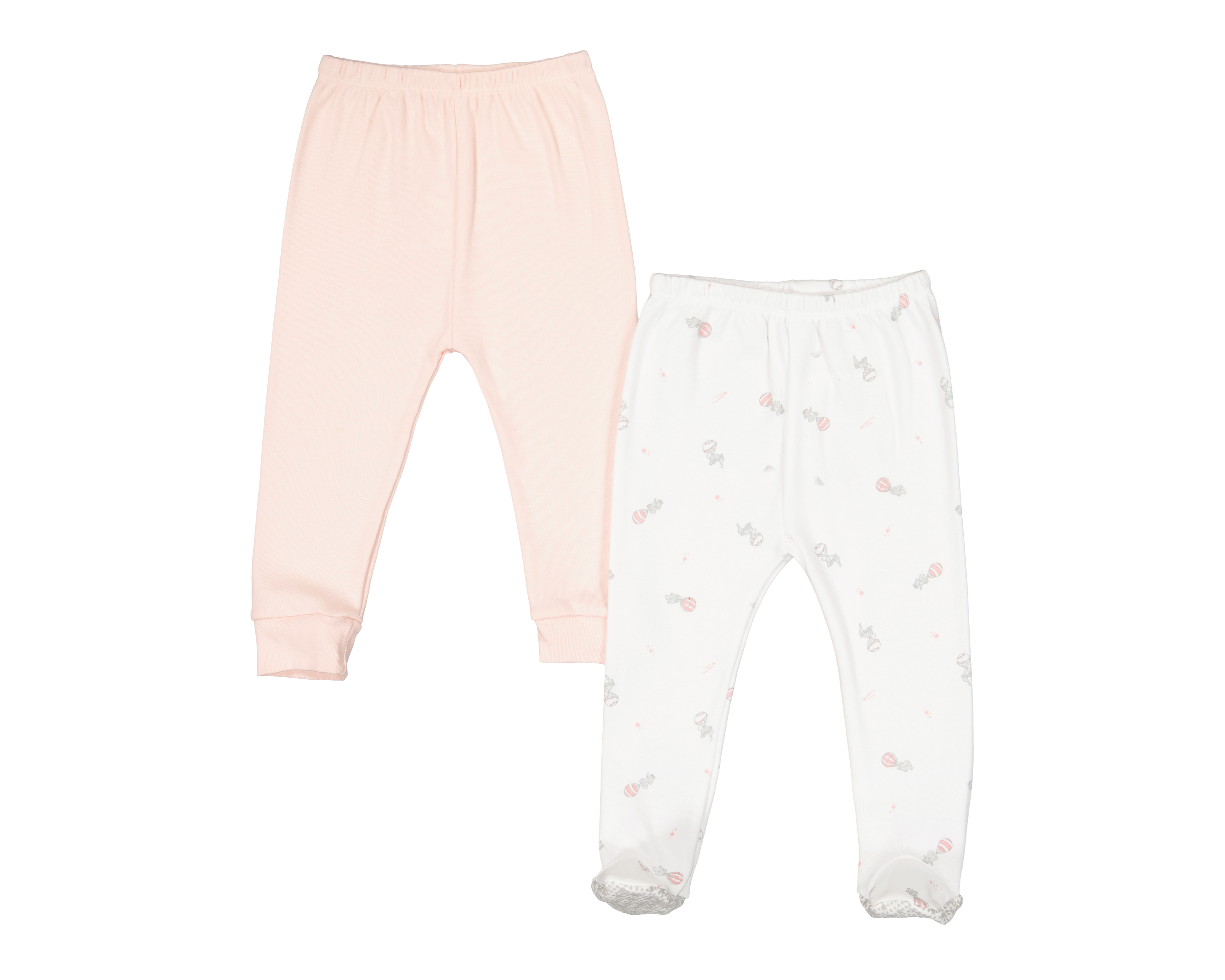 Foto 1 | Foto 1 | Pantalón para Bebé Niña Baby Optima de Algodón Estampado 2 Piezas